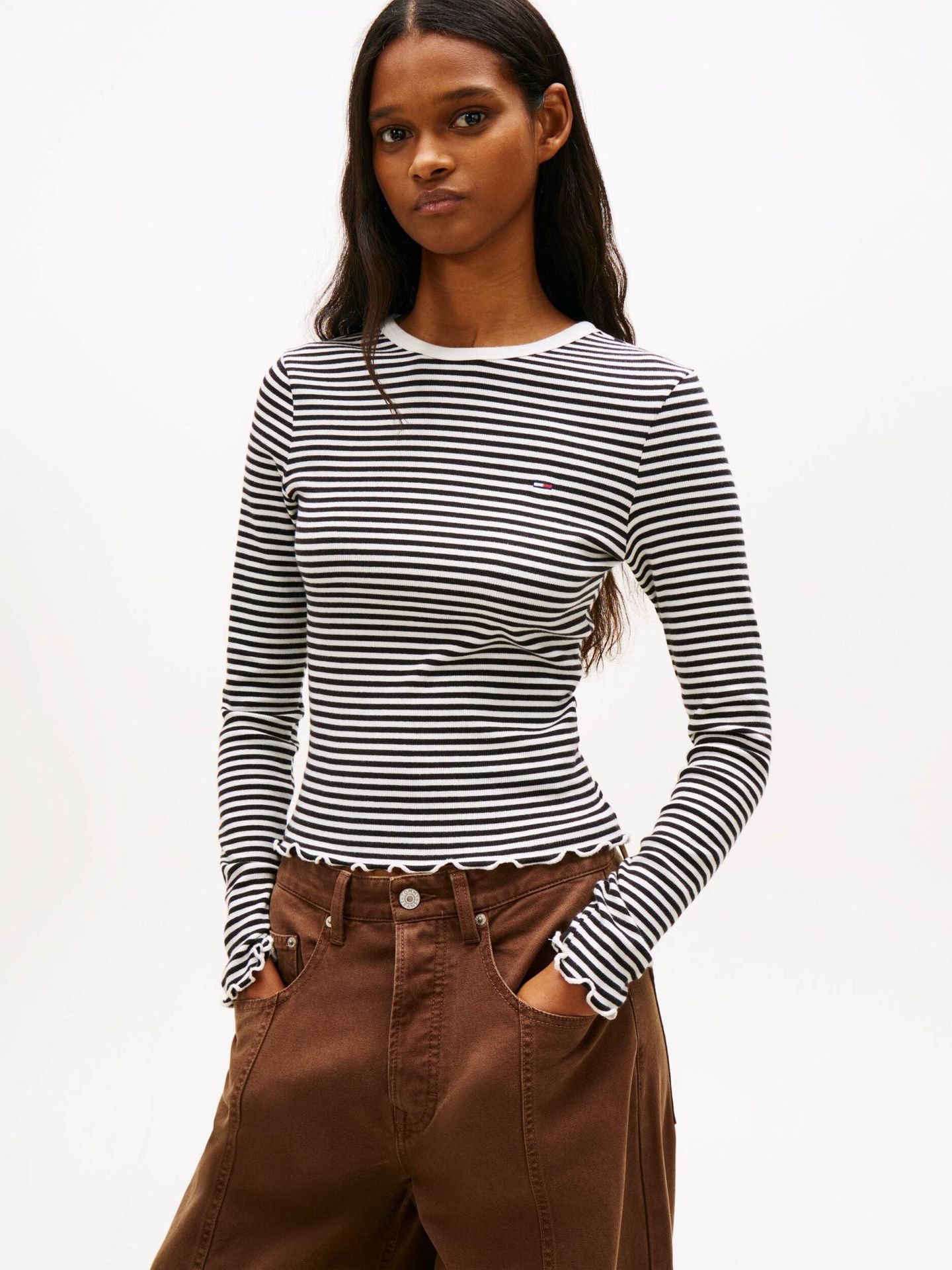 Tommy Jeans Bluzka Slim Fit