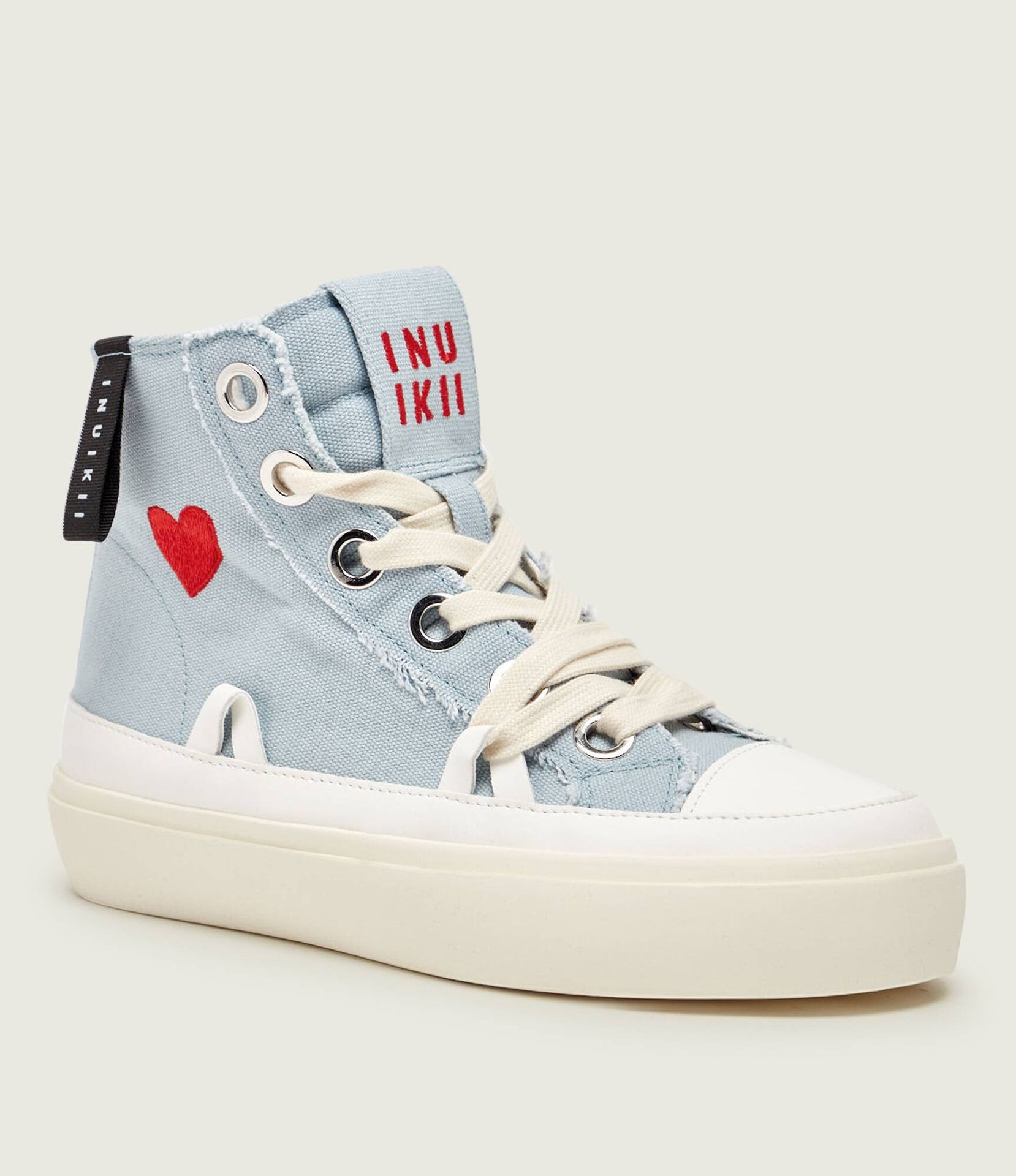 INUIKII Trampki MATILDA HIGH TOP DISTRESSED