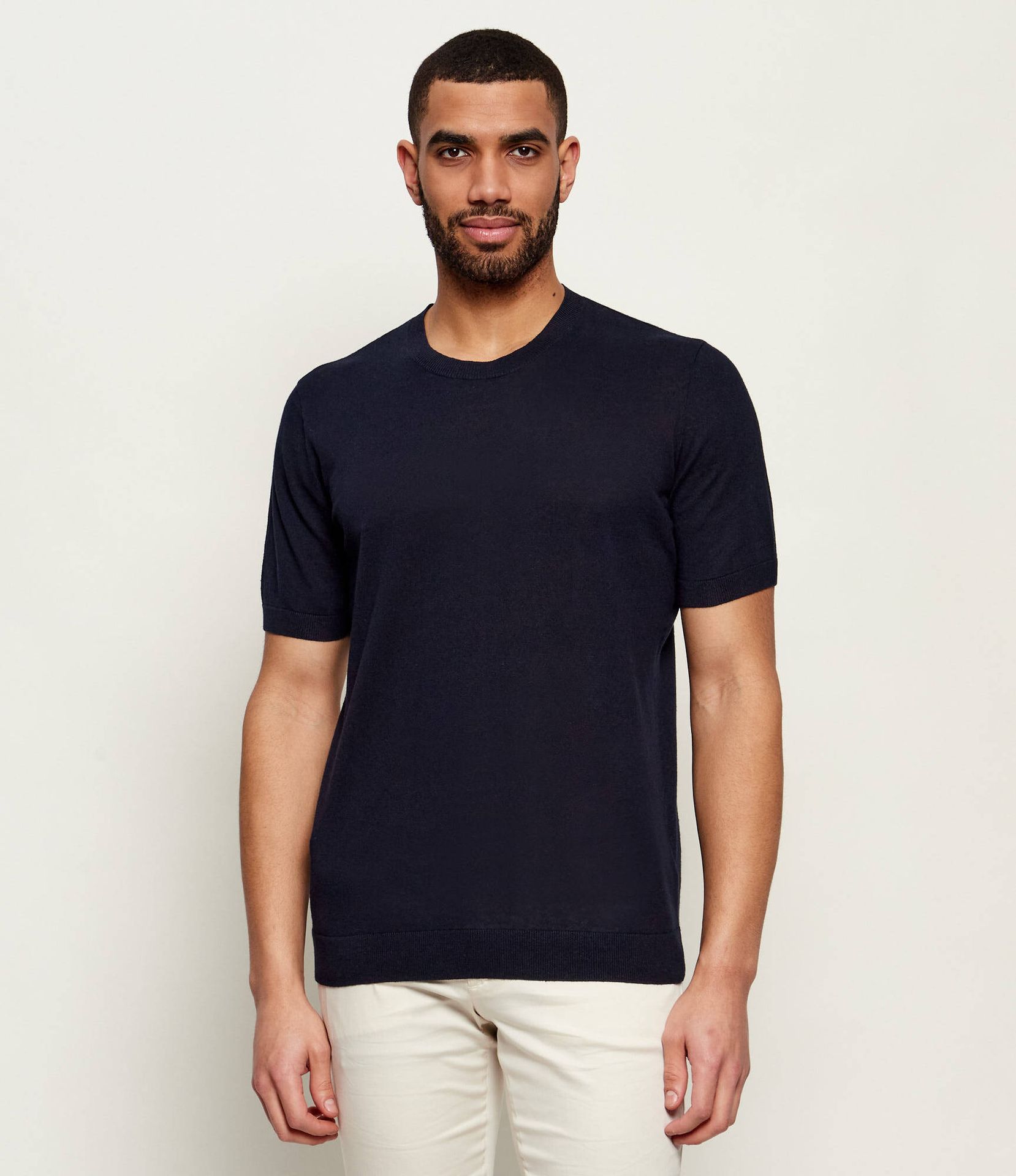 Karl Lagerfeld Lniany sweter Regular Fit
