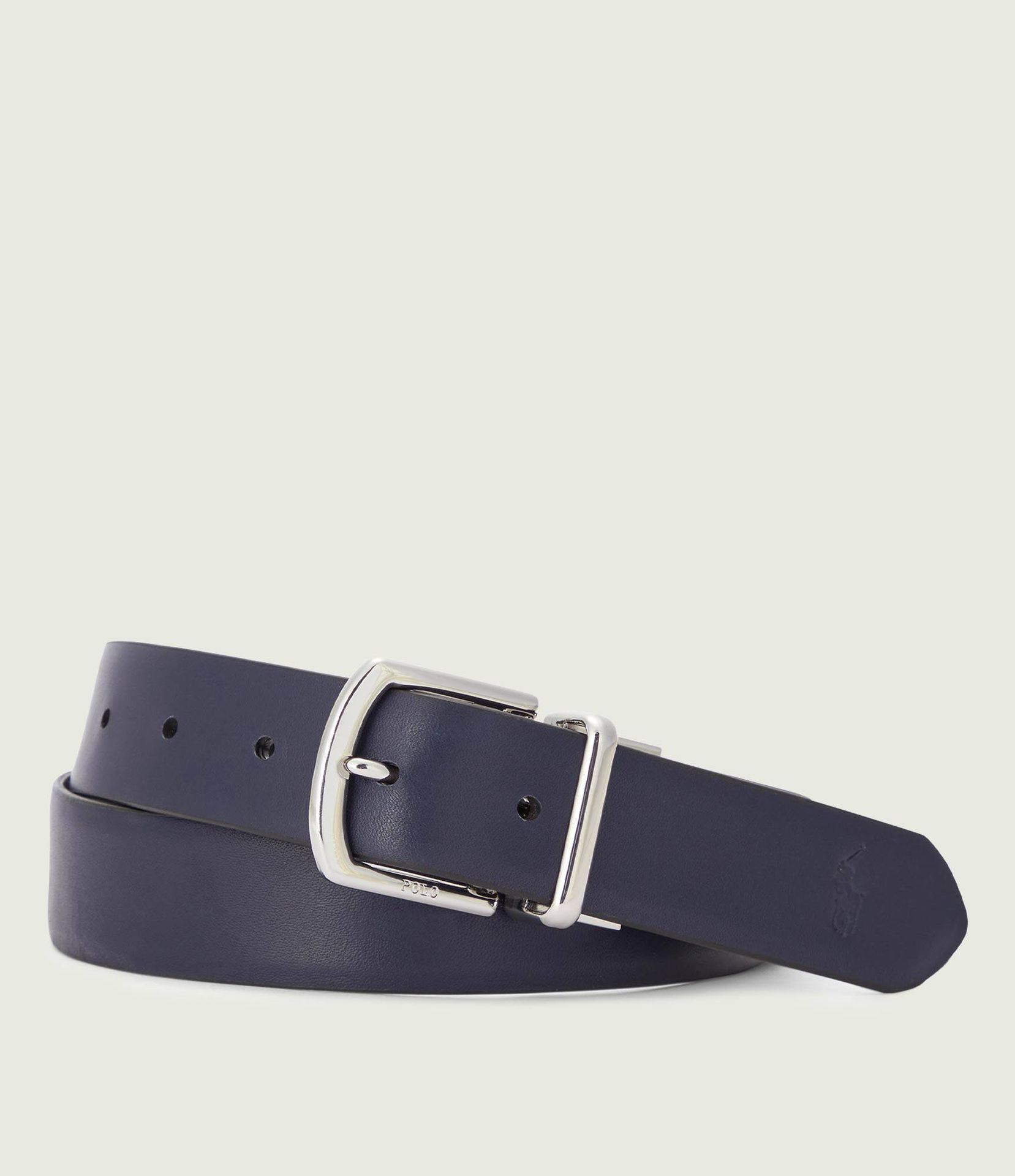 POLO RALPH LAUREN Skórzany dwustronny pasek