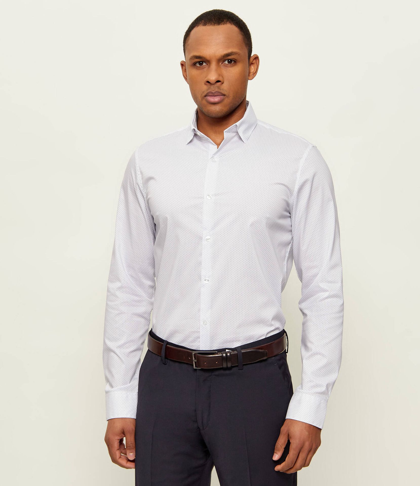 Calvin Klein Koszula Slim Fit stretch
