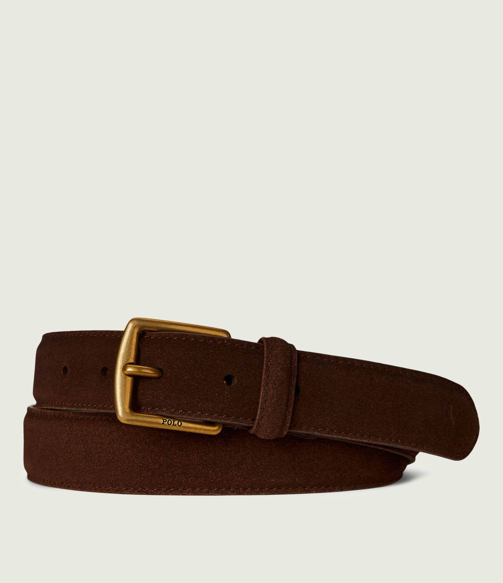 POLO RALPH LAUREN Pasek zamsz