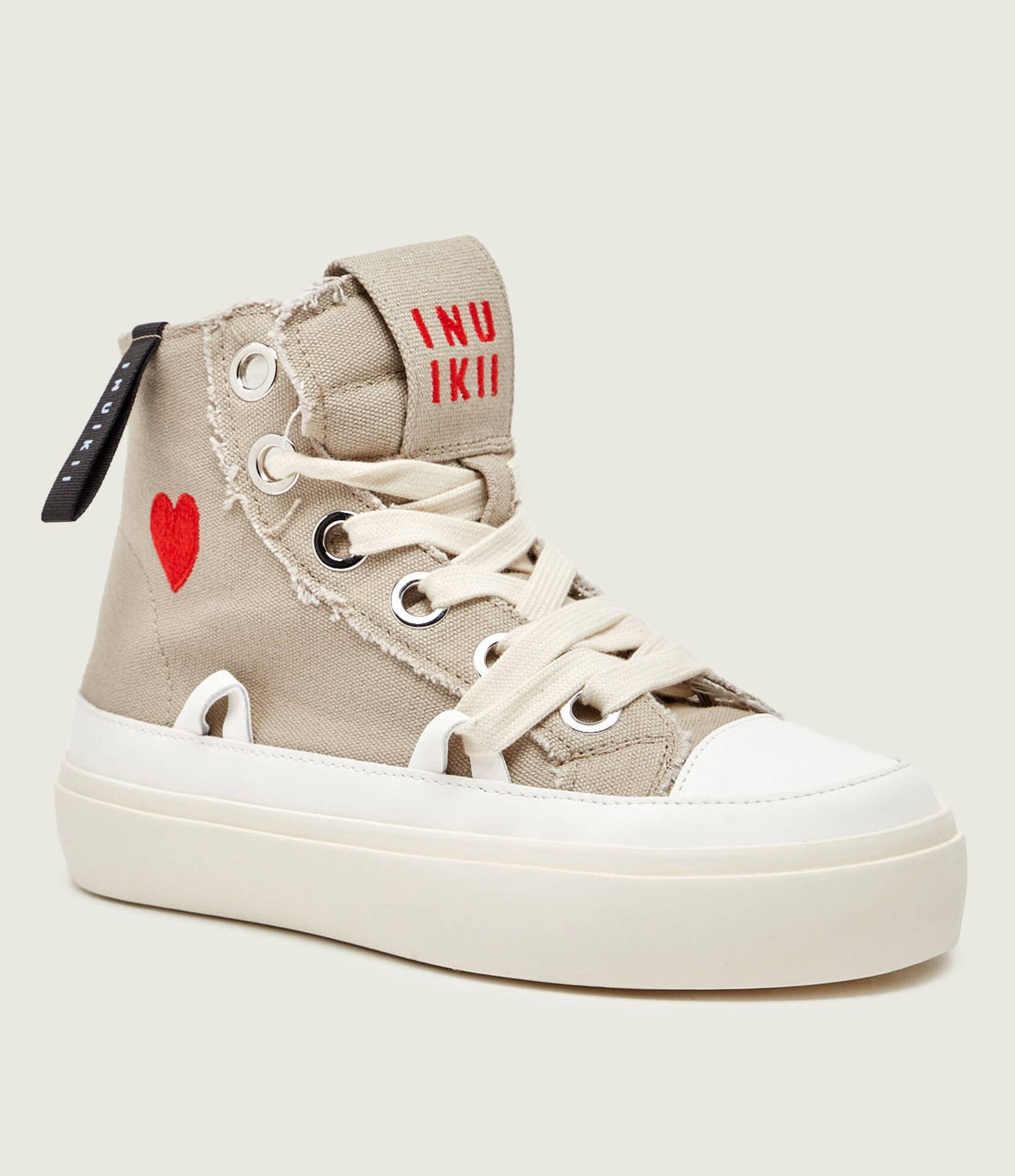 INUIKII Trampki MATILDA HIGH TOP DISTRESSED