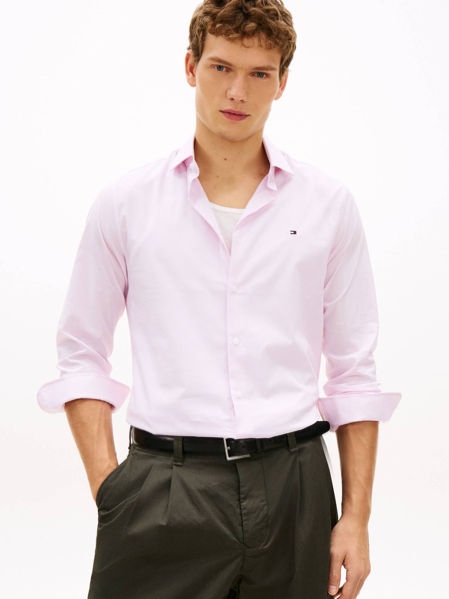 Tommy Hilfiger Koszula Slim Fit stretch