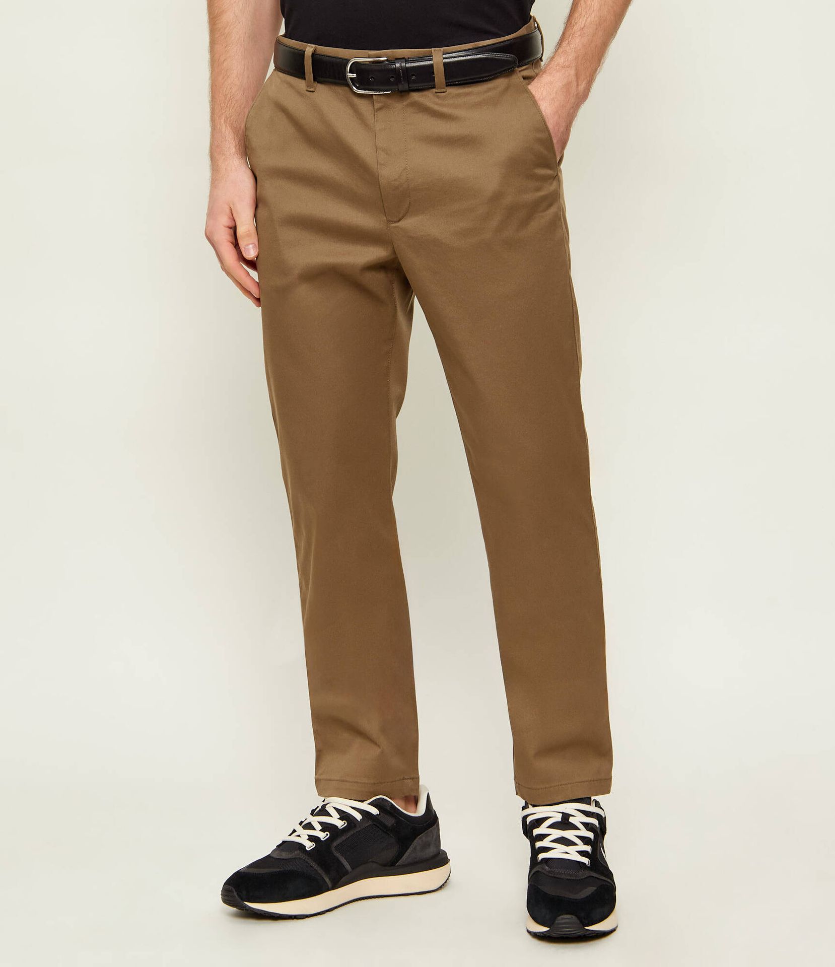 Calvin Klein Spodnie chino Slim Fit stretch