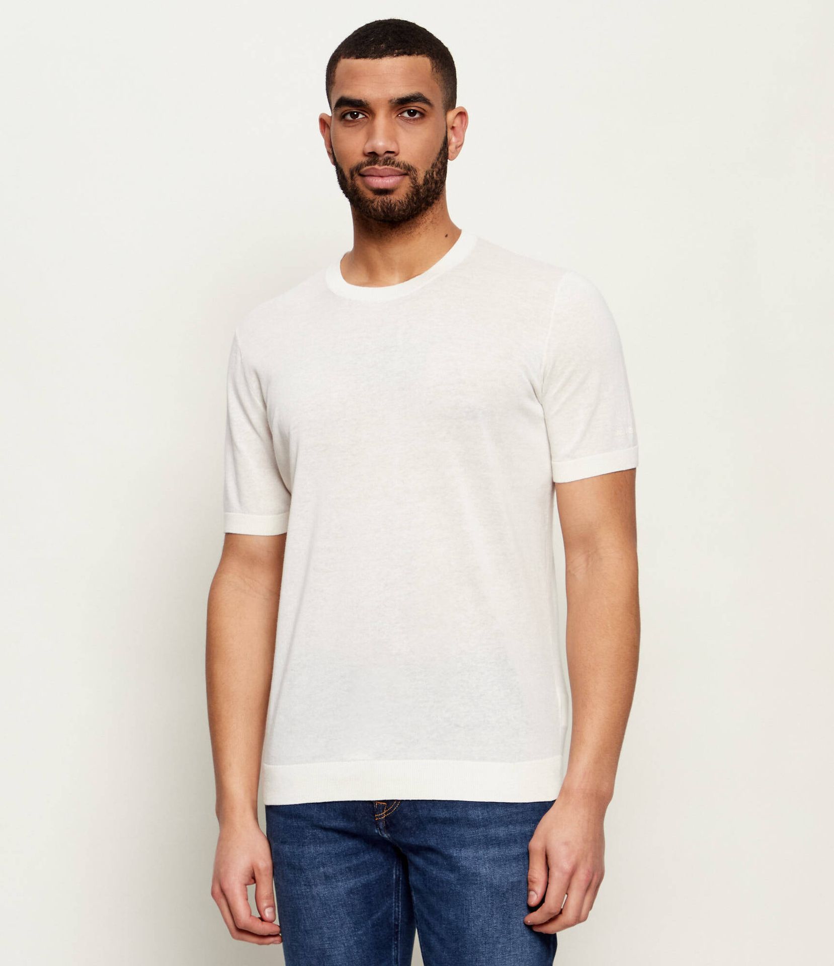 Karl Lagerfeld Lniany sweter Regular Fit