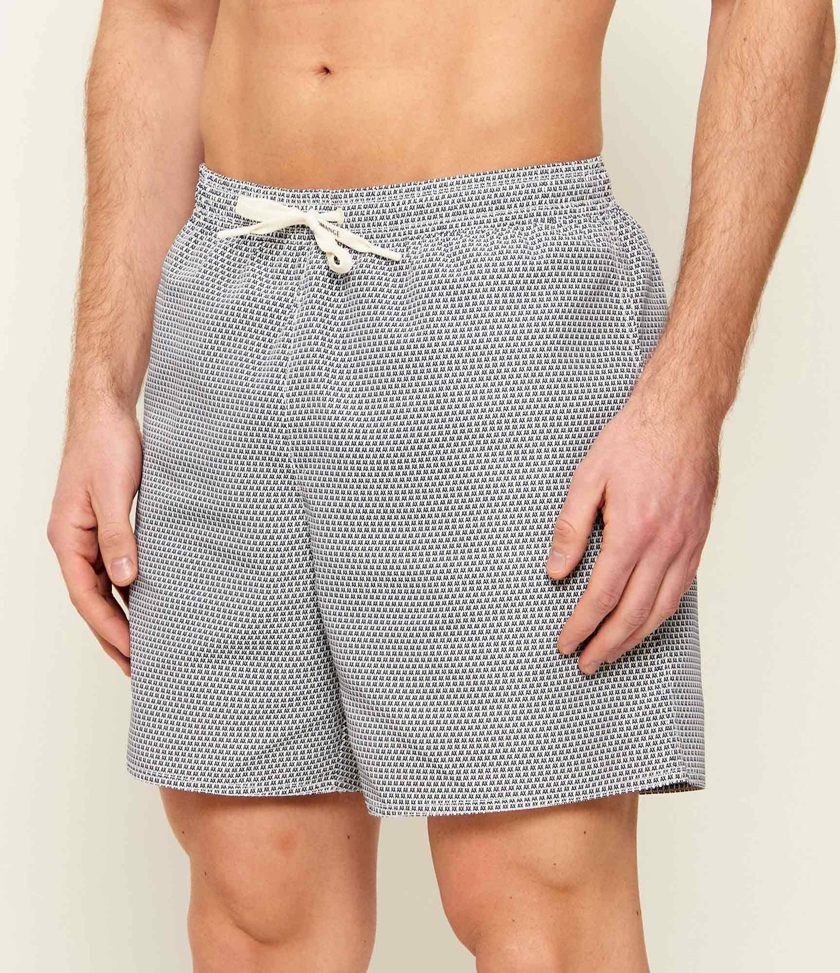 Armani Exchange Szorty kąpielowe Regular Fit