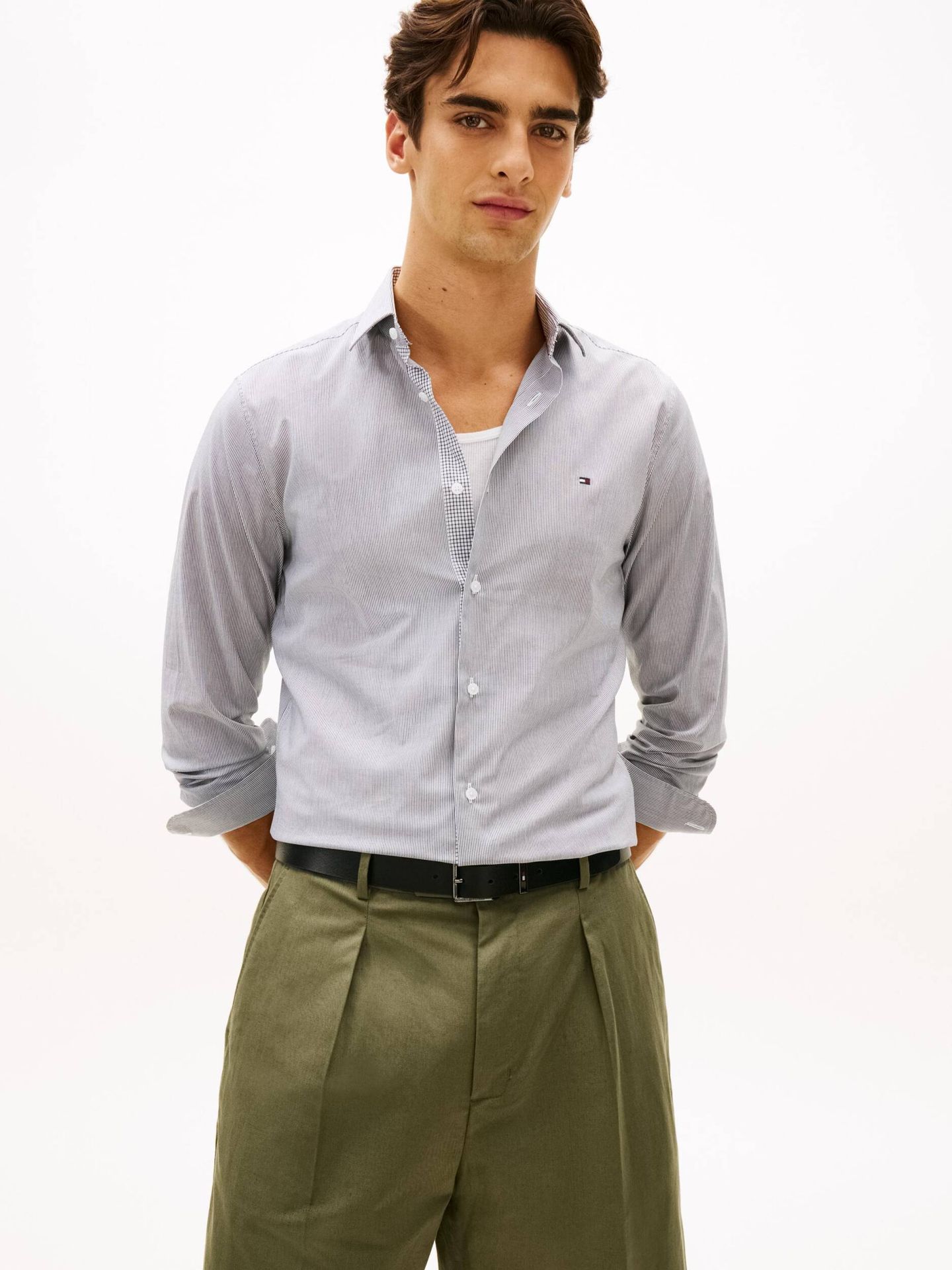 Tommy Hilfiger Koszula Slim Fit stretch