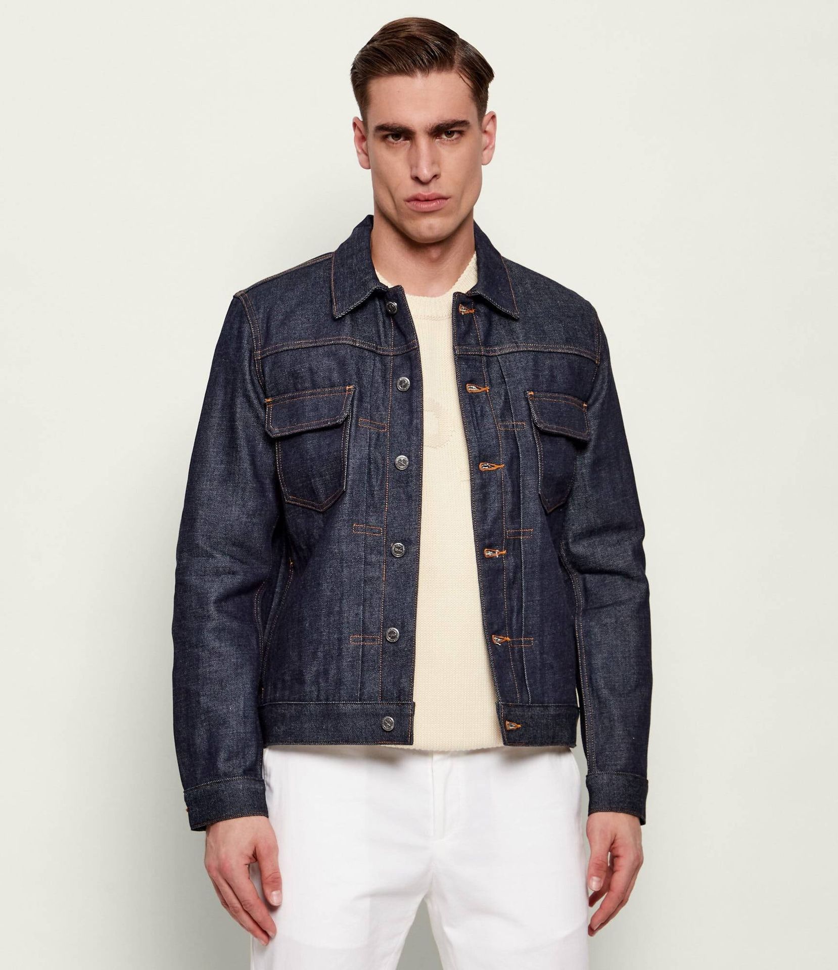 A.P.C. Kurtka jeansowa Slim Fit
