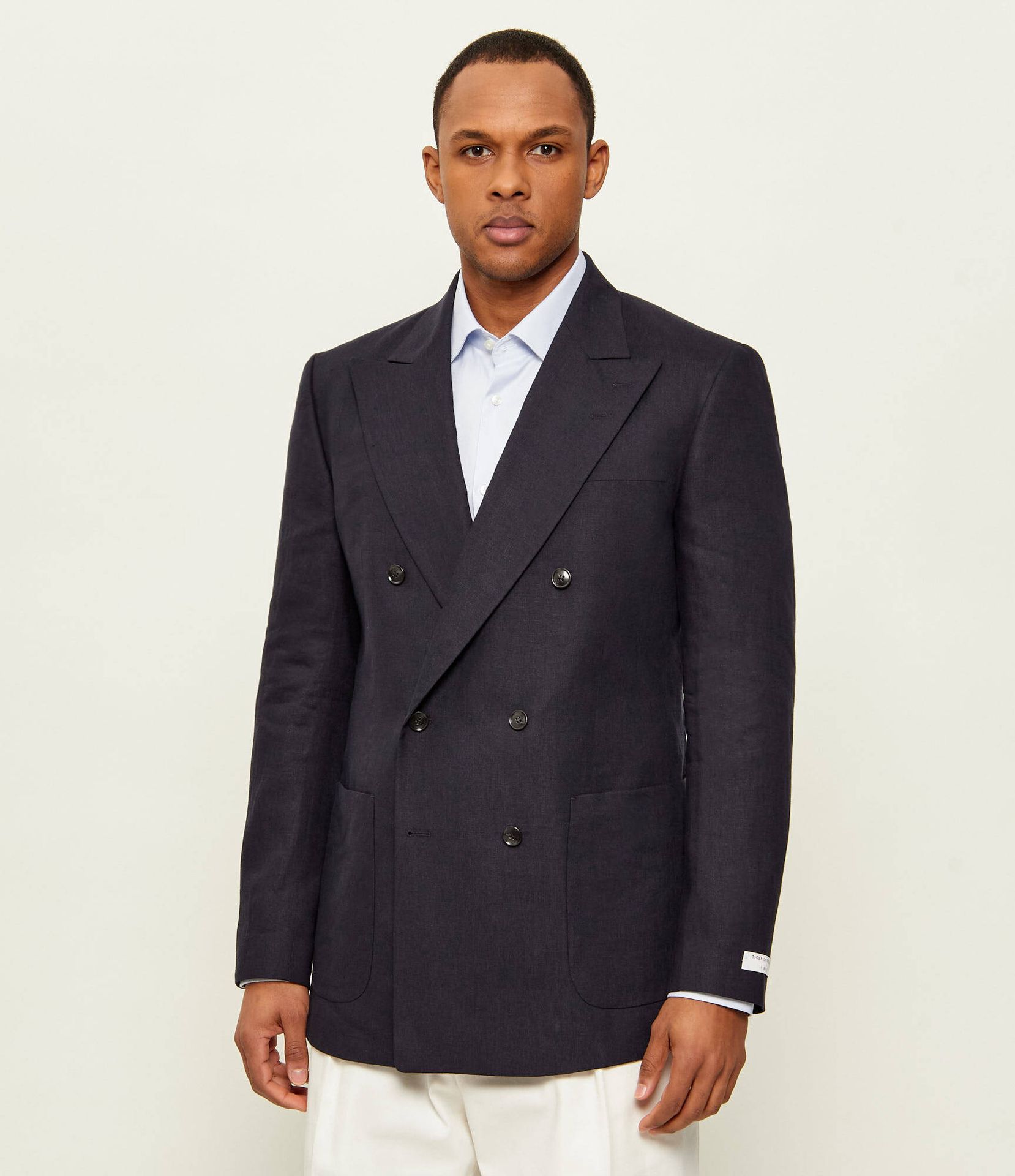 TIGER OF SWEDEN Lniana marynarka Joachim Regular Fit
