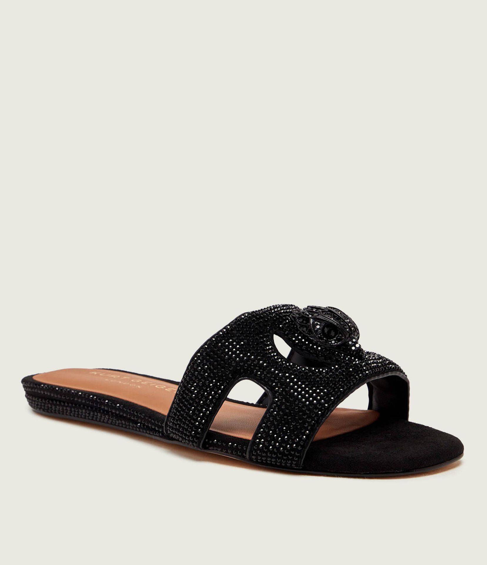 Kurt Geiger Klapki EAGLE zamsz