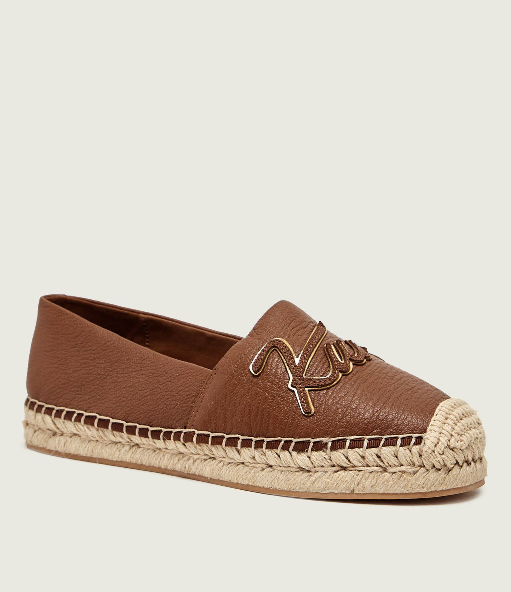 Kurt Geiger Skórzane espadryle KURT