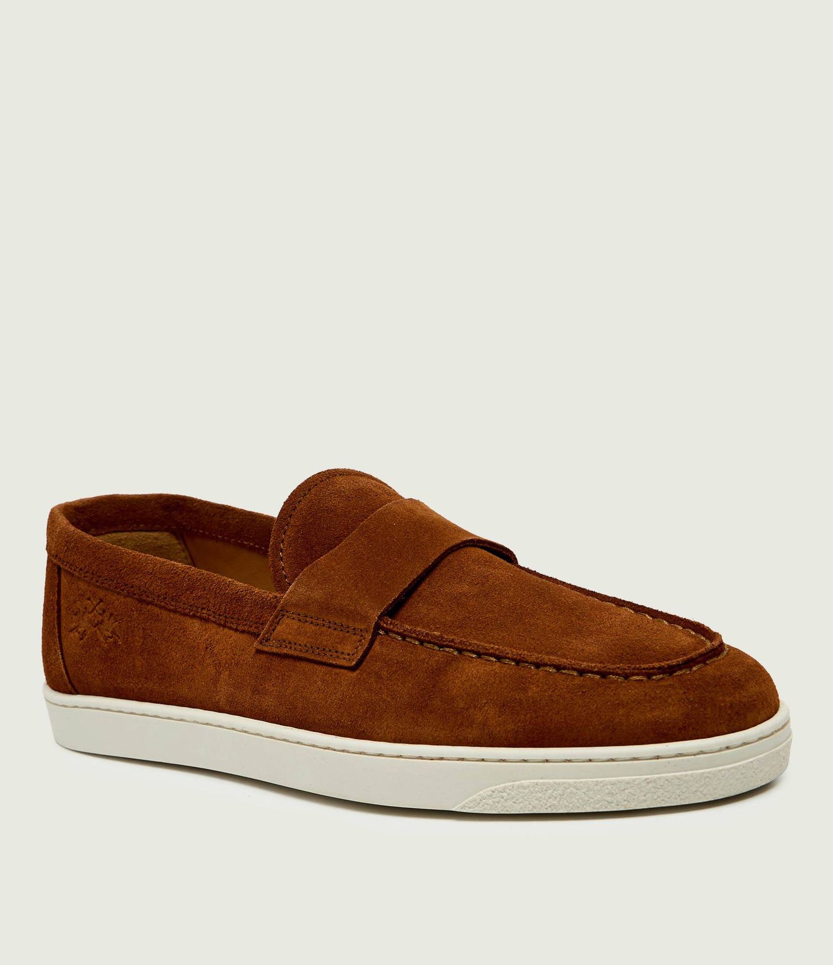 La Martina Loafersy UOMO CITY zamsz