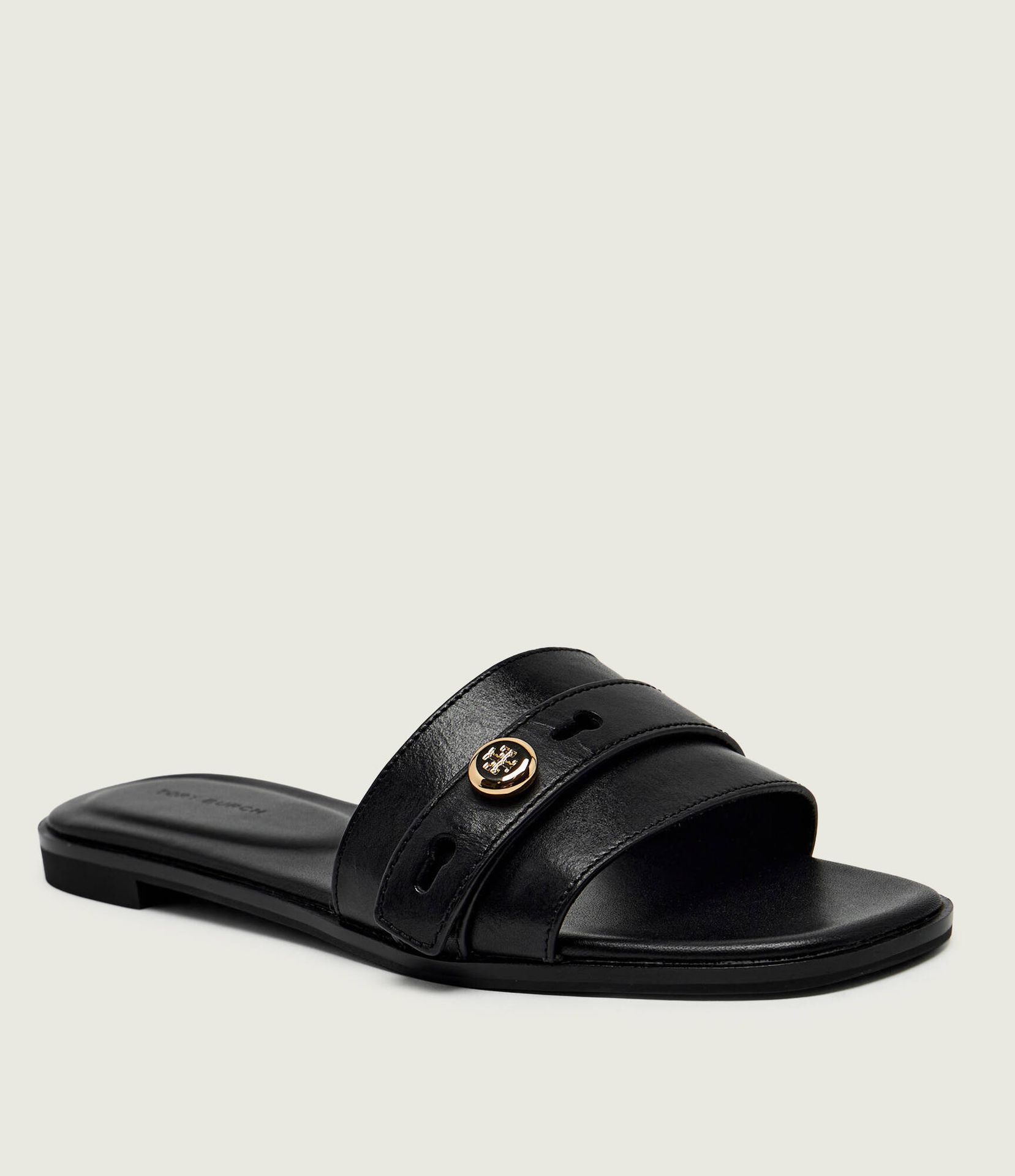 TORY BURCH Skórzane klapki ROMY