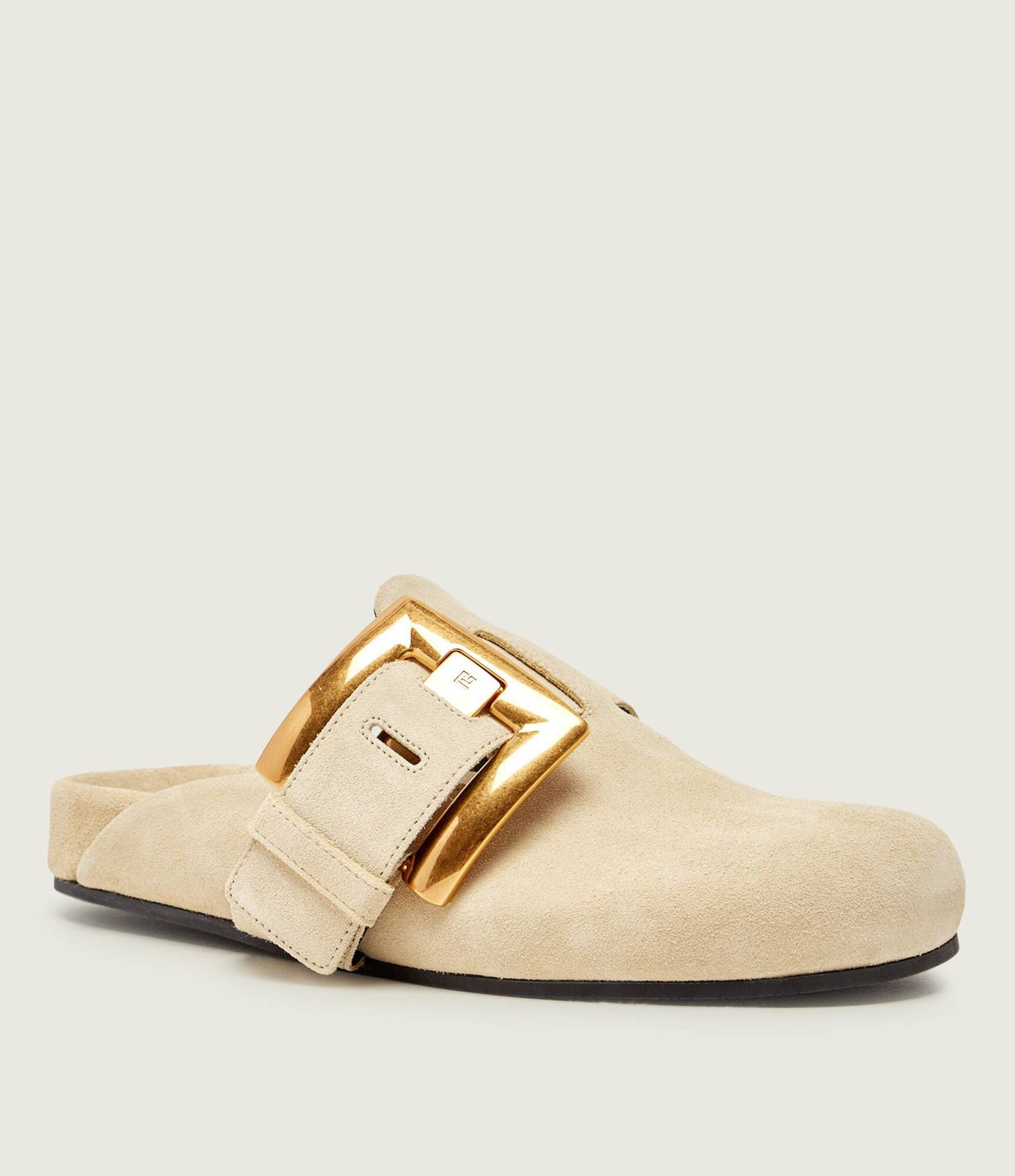 Balmain Mule zamsz
