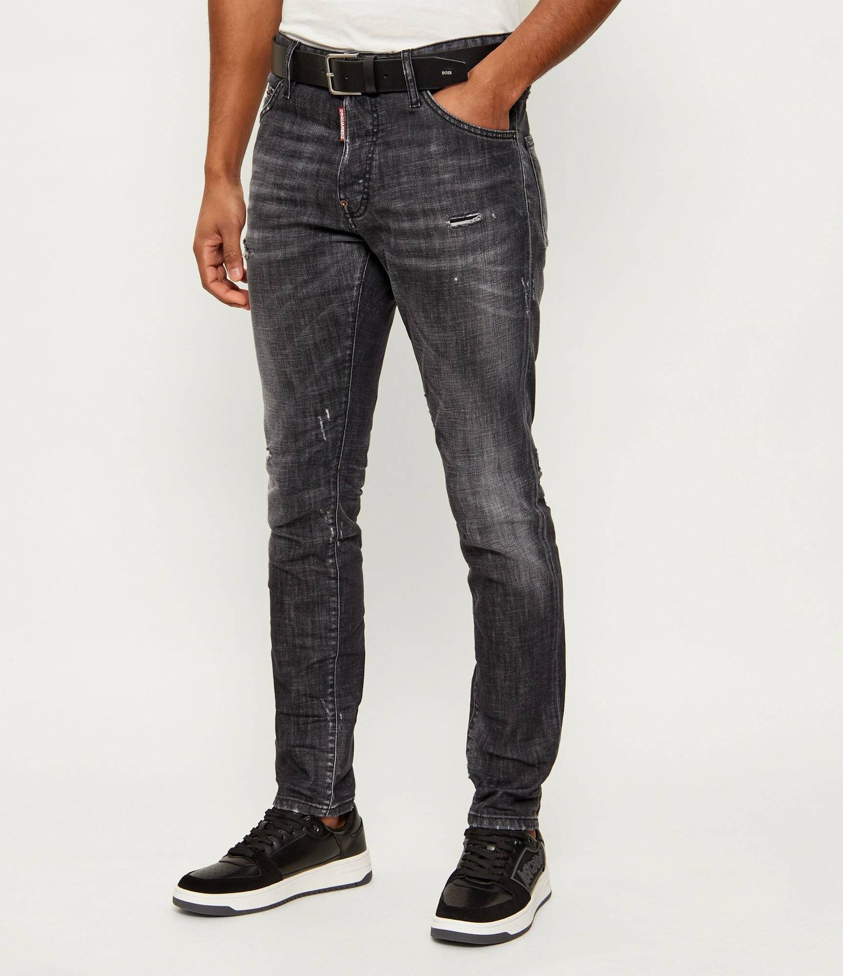 Dsquared2 Jeansy Teddy carrot fit
