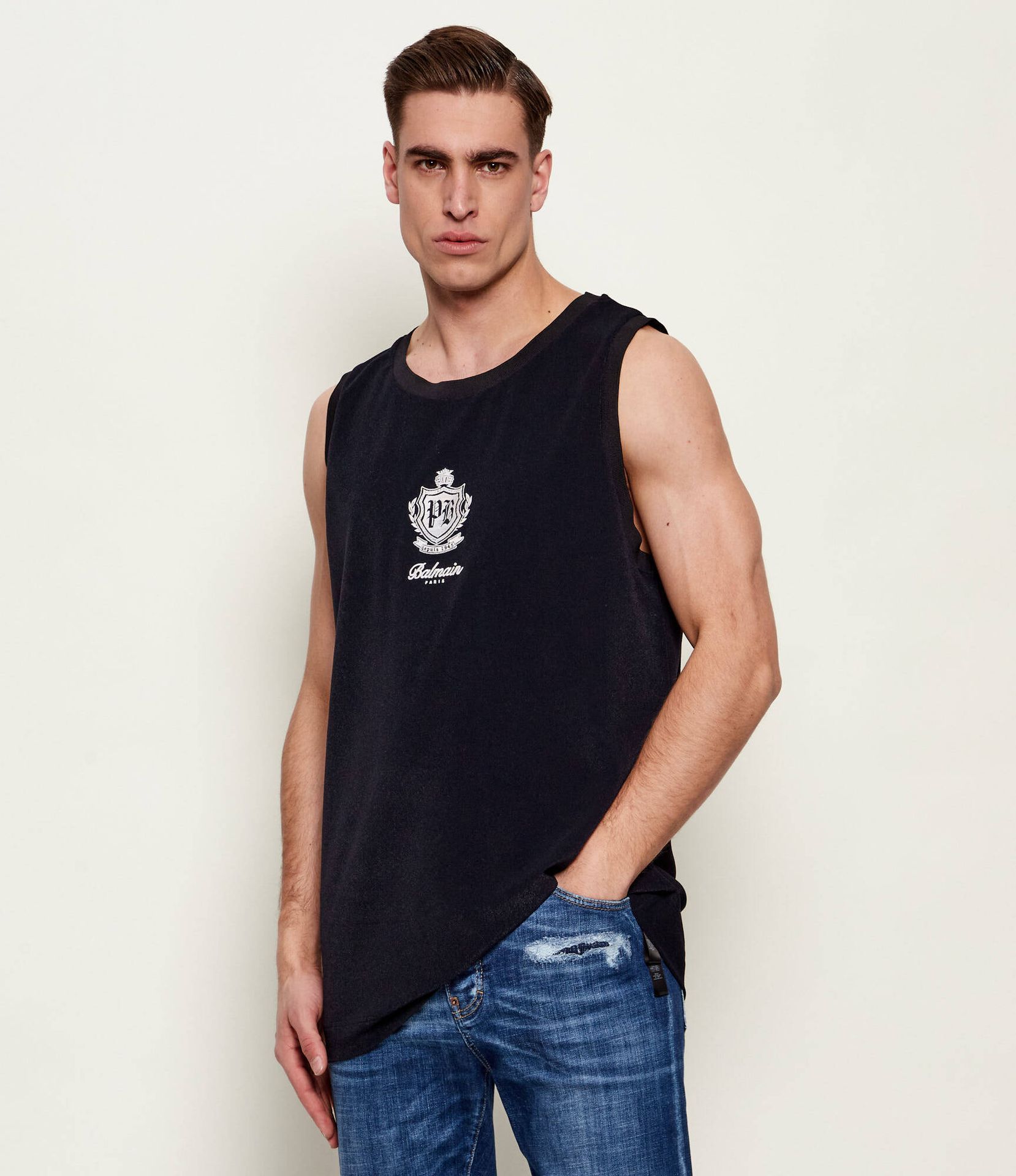 Balmain Tank top Relaxed fit