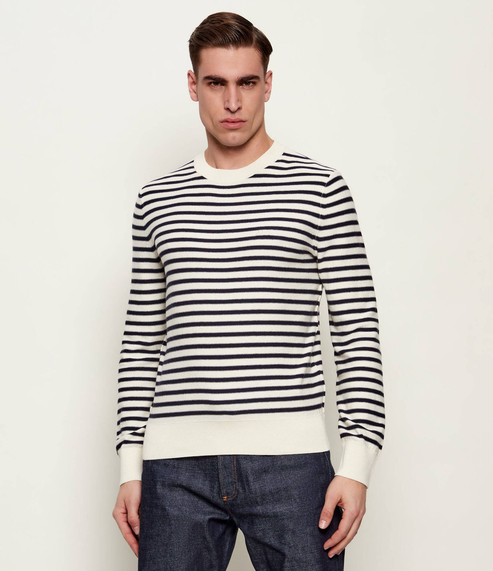 A.P.C. Sweter Regular Fit z dodatkiem kaszmiru