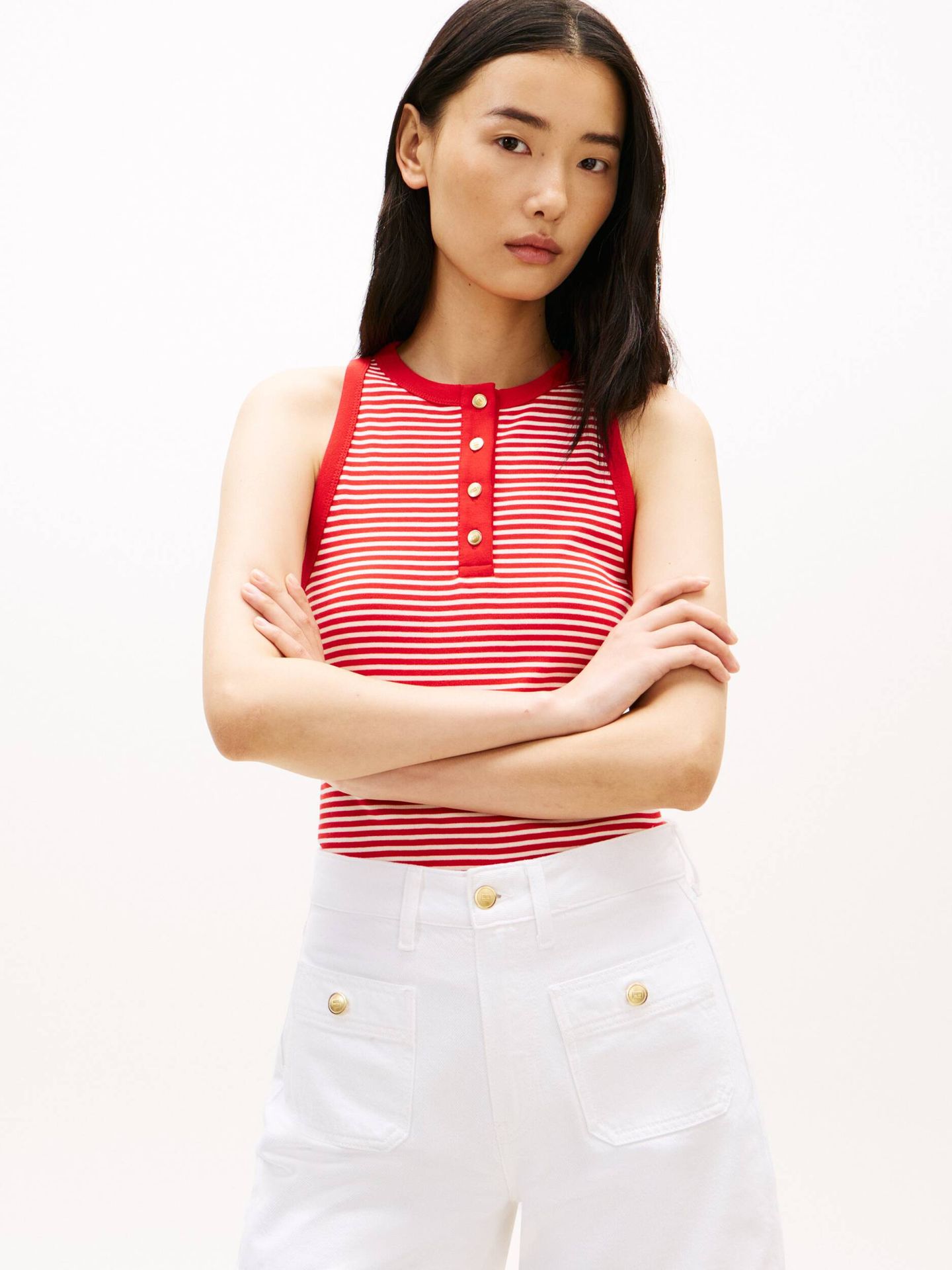 Tommy Hilfiger Top HENLEY Slim Fit