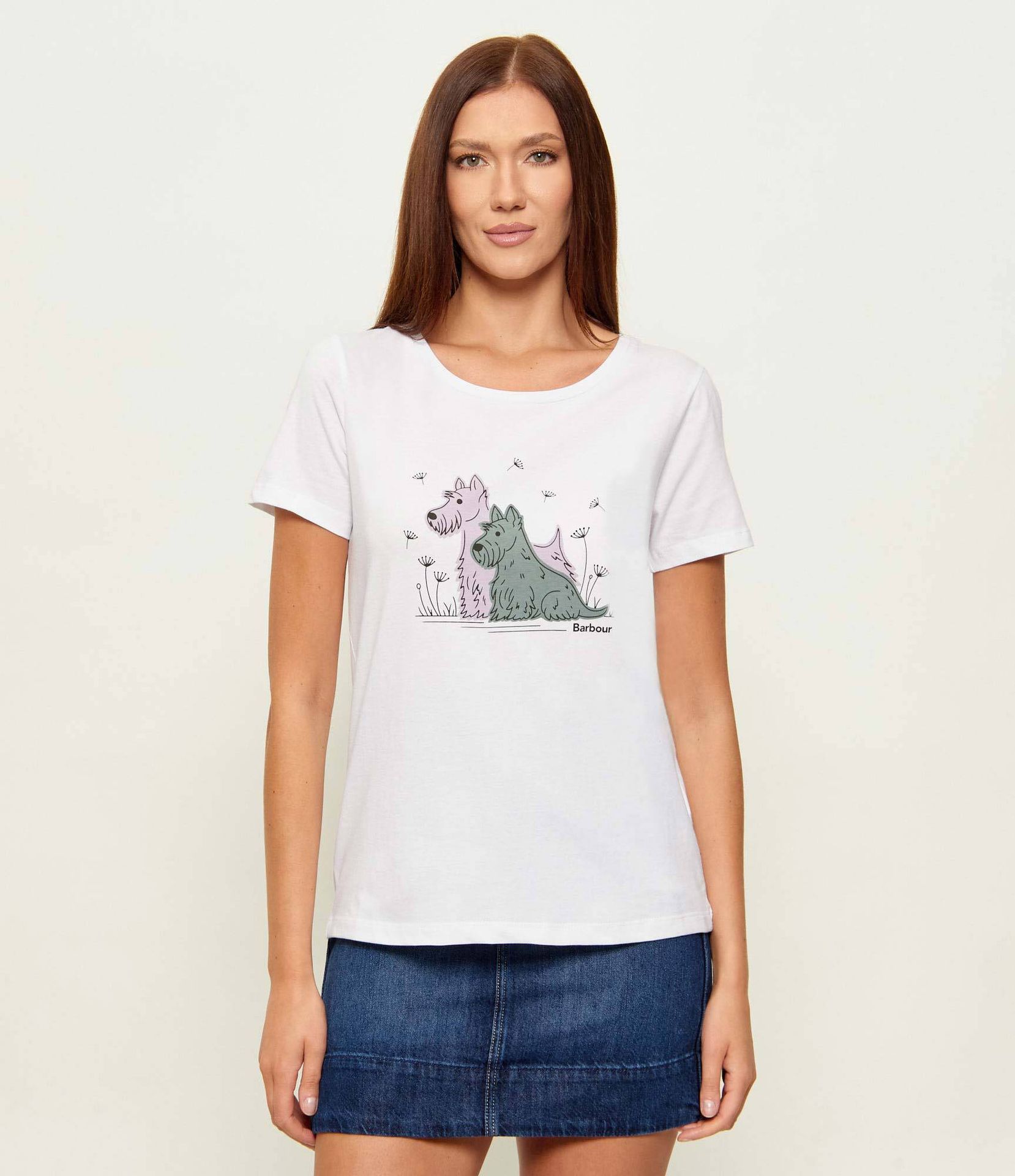 Barbour T-shirt Clover Classic fit
