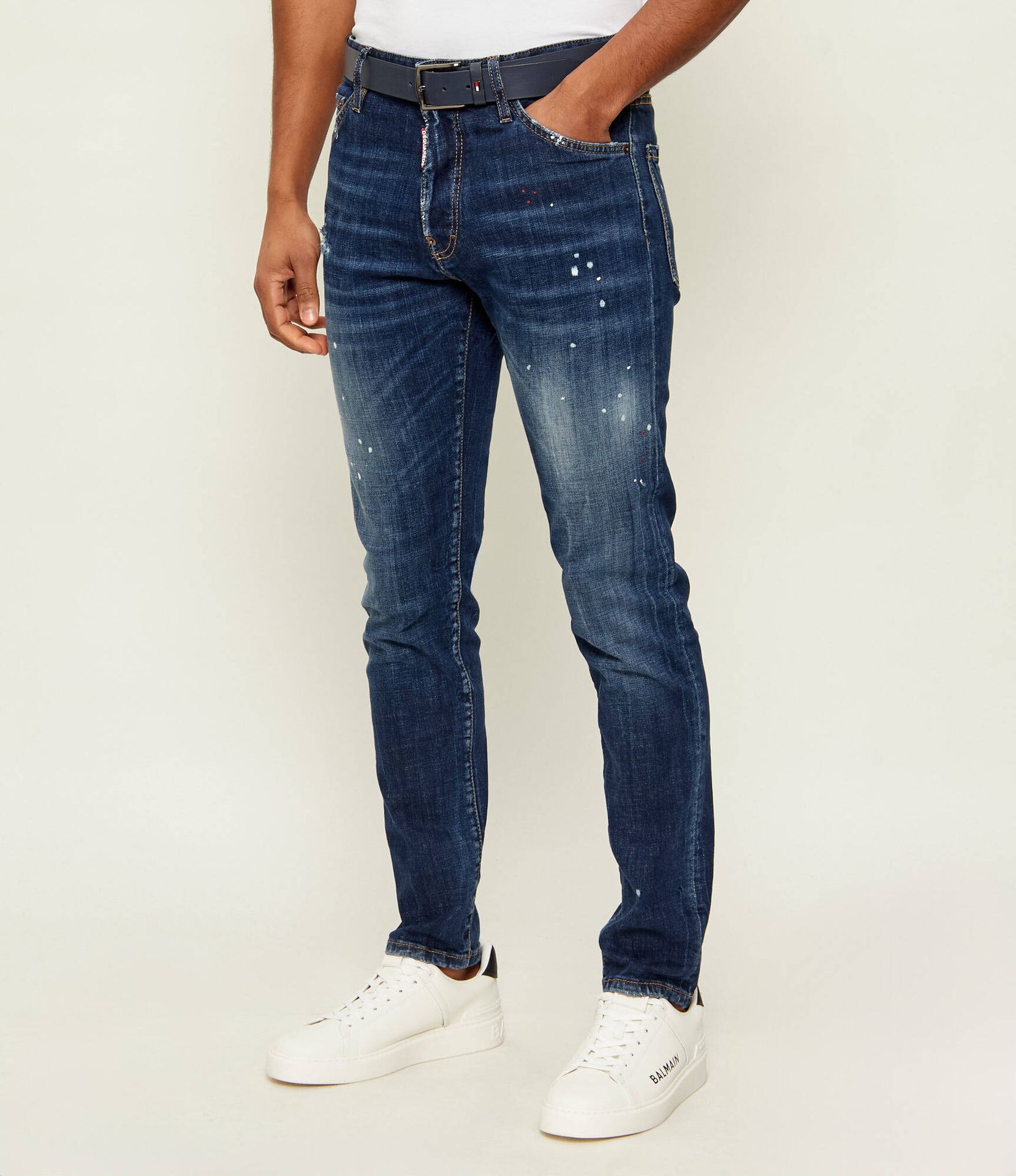Dsquared2 Jeansy Teddy Skinny fit