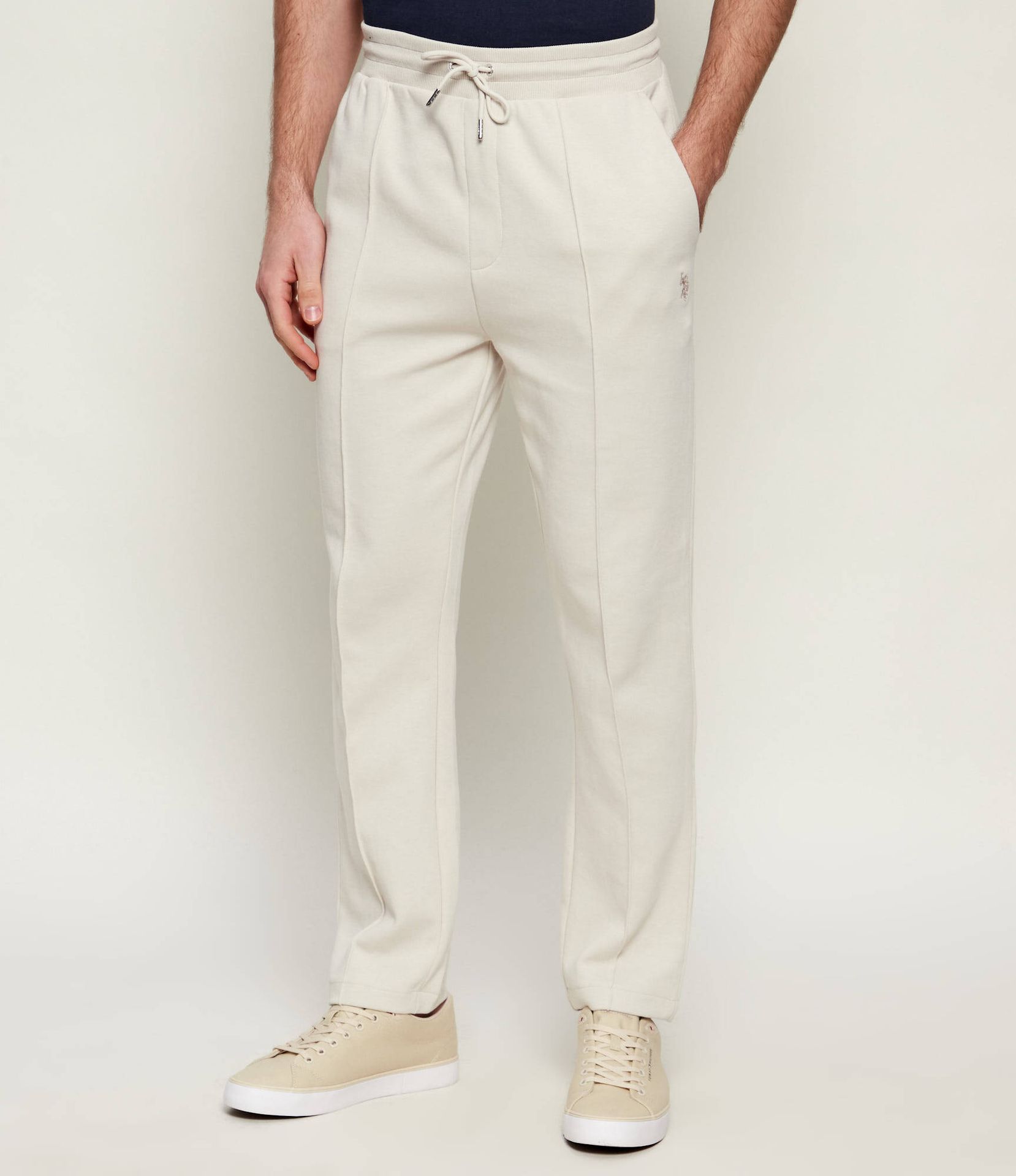 US Polo ASSN Spodnie dresowe INTERLOCK PINTUCK Regular Fit