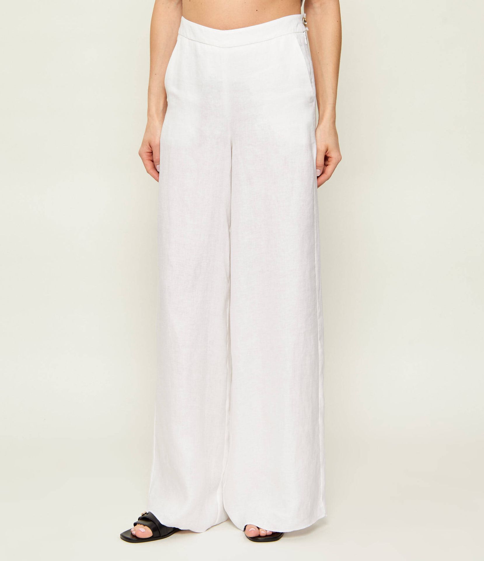 Marella Lniane spodnie MLLOTTELIA Relaxed fit