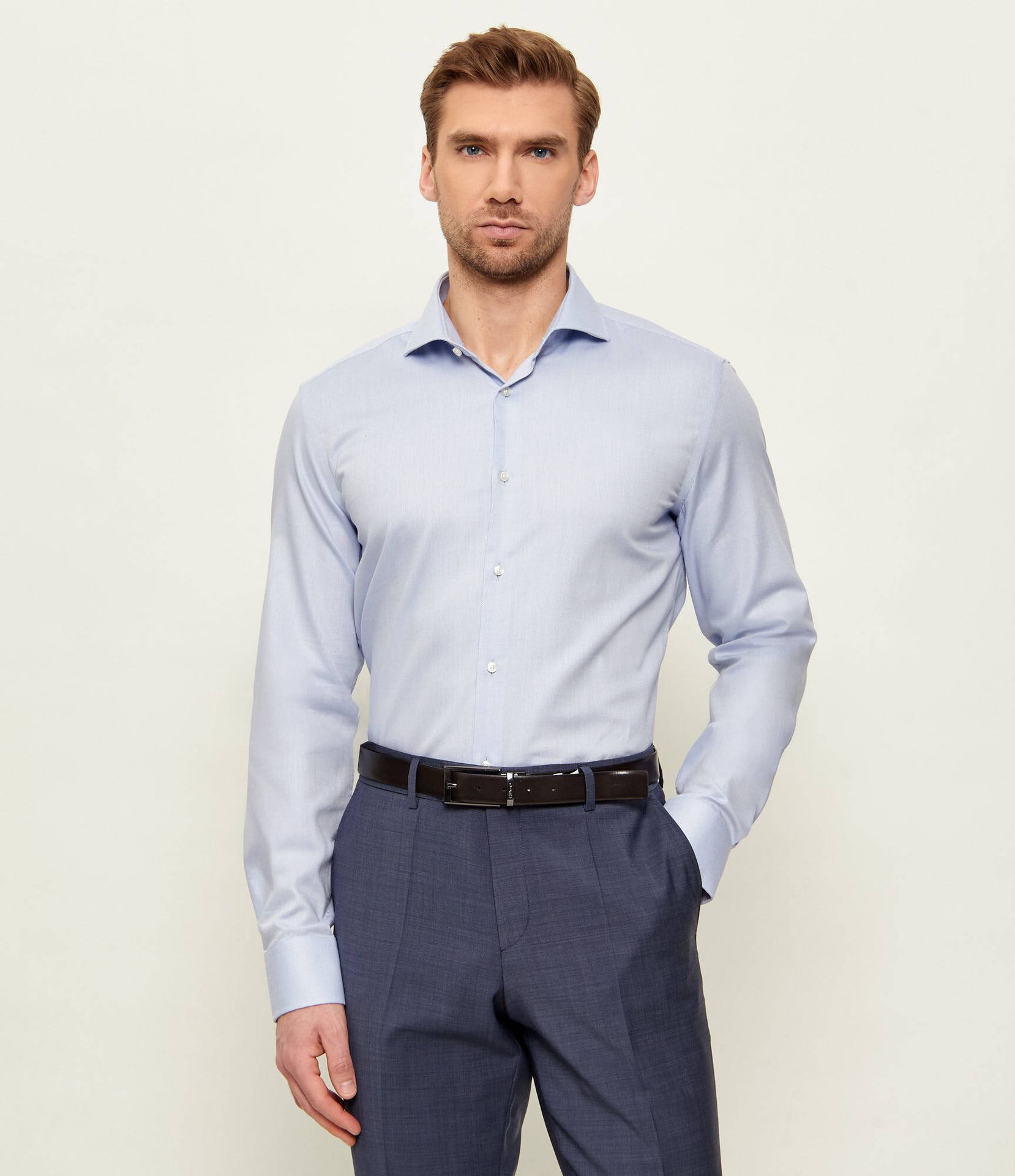 BOSS BLACK Koszula H-HANK-SP-B1-C1-261 Slim Fit