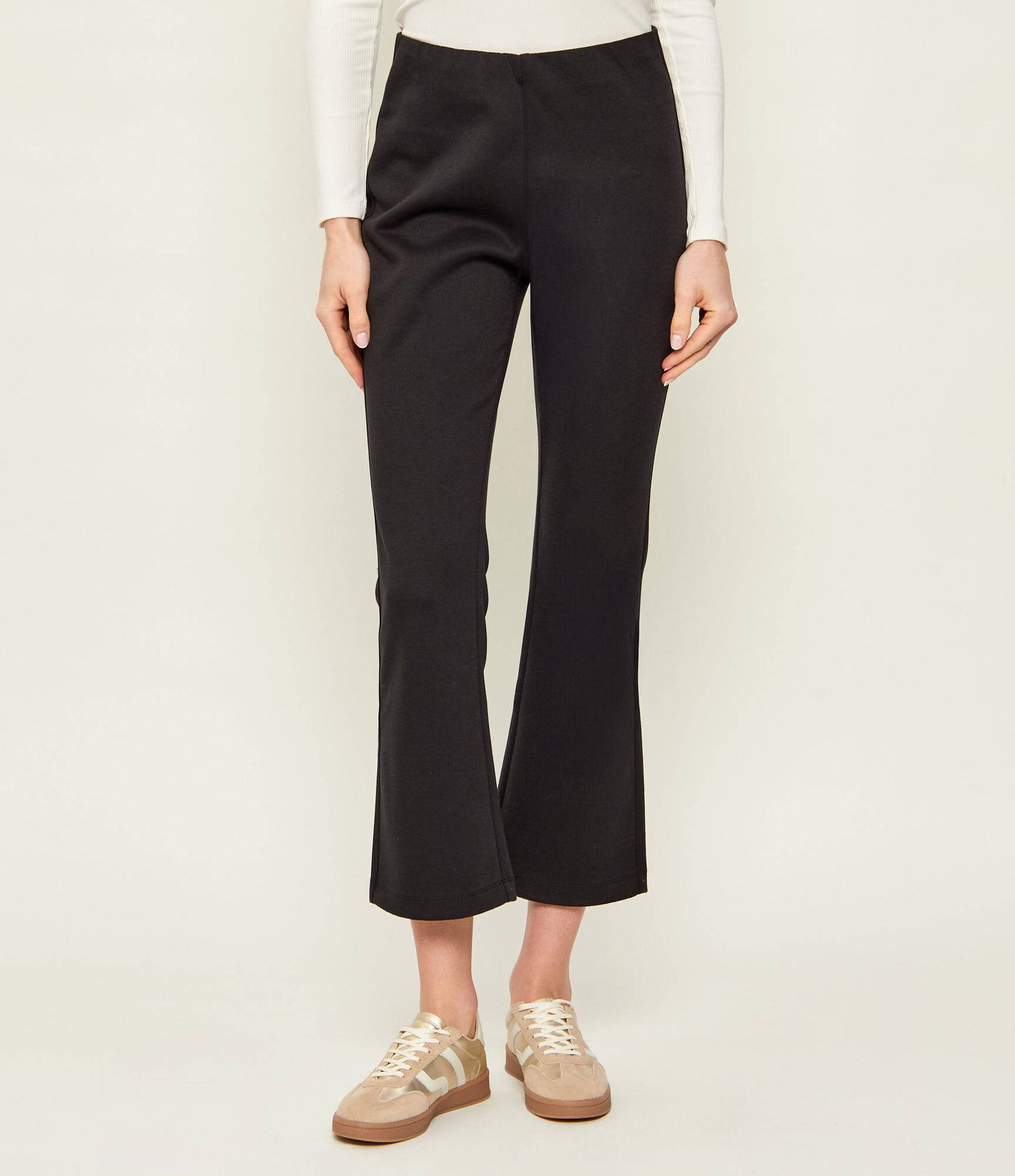 Calvin Klein Spodnie SPACER flare fit