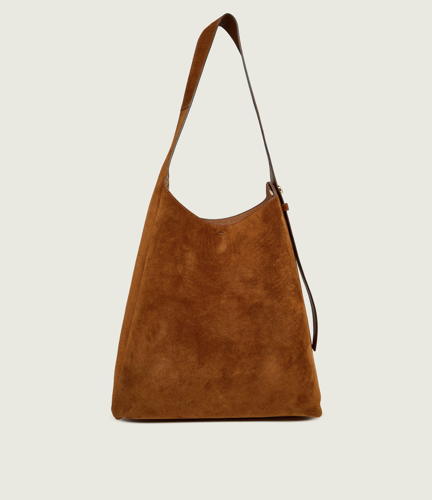 TORY BURCH Shopperka Romy zamsz