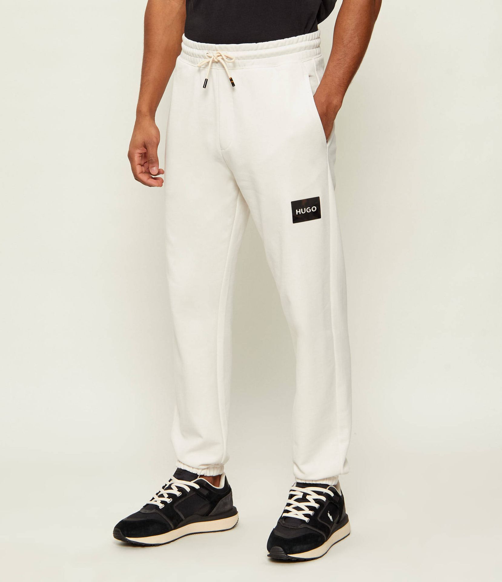 HUGO Spodnie dresowe Daylony Regular Fit