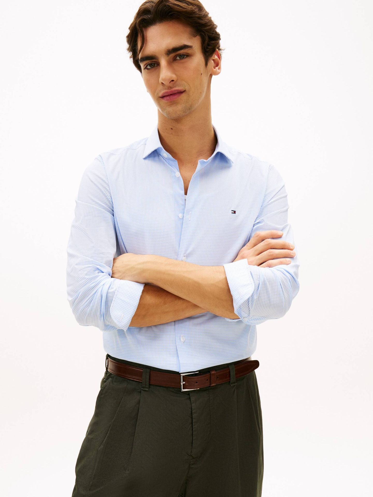 Tommy Hilfiger Koszula Slim Fit stretch