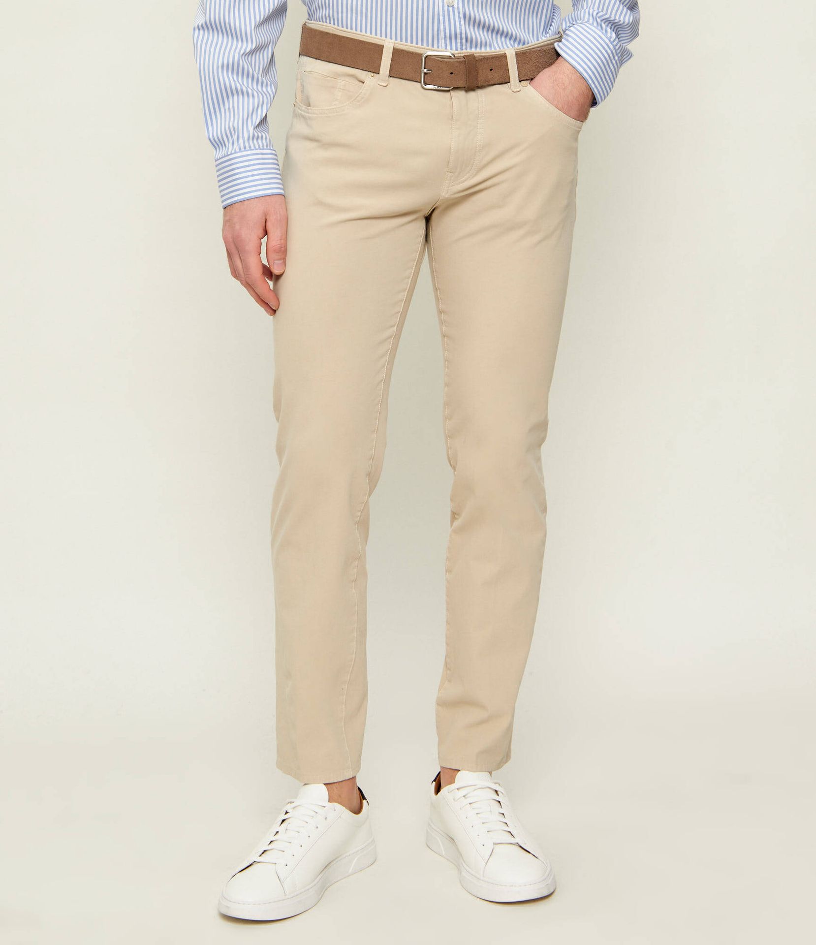 BOSS BLACK Spodnie chino H-Delaware5 Slim Fit