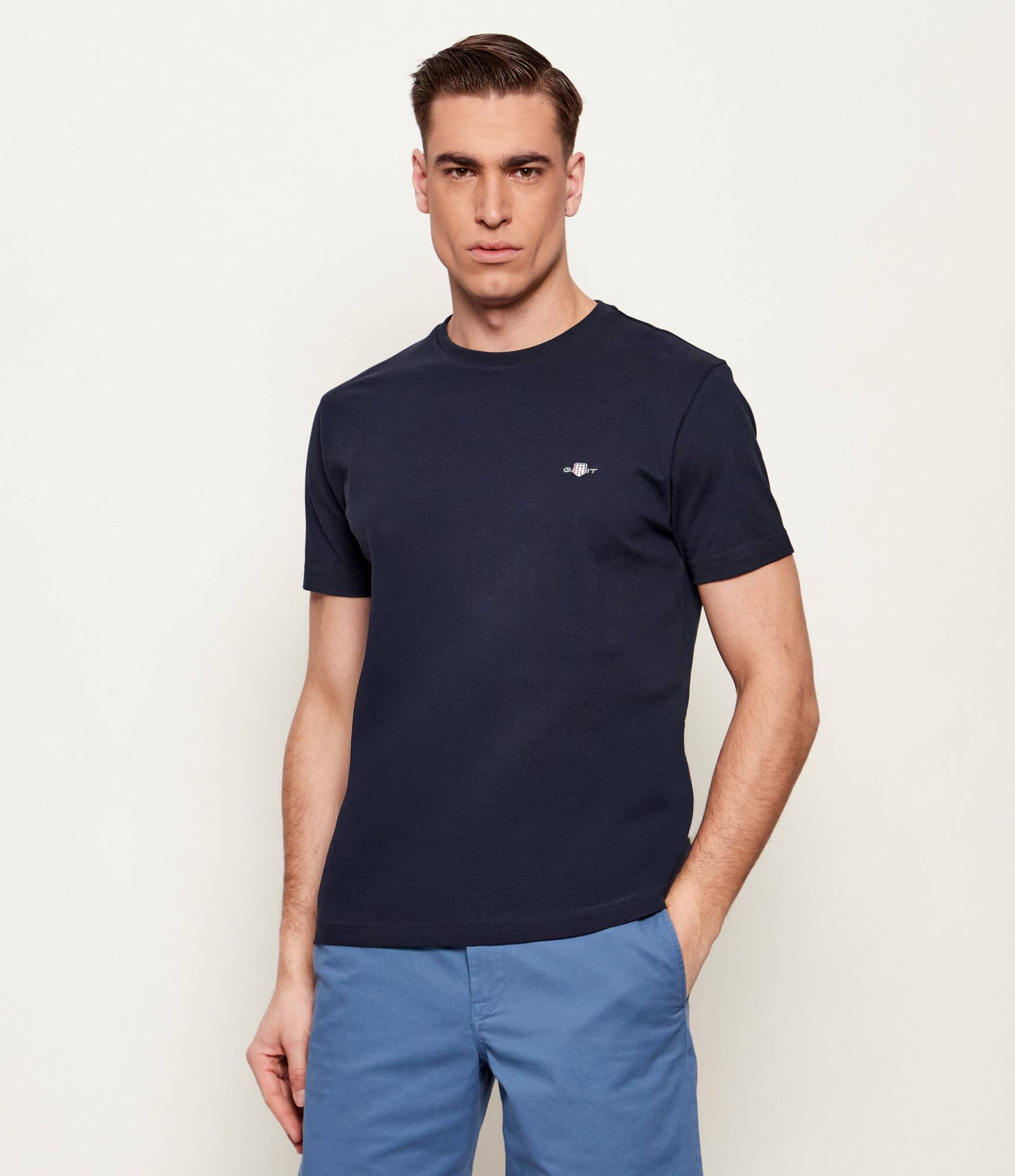 Gant T-shirt Slim Fit pique