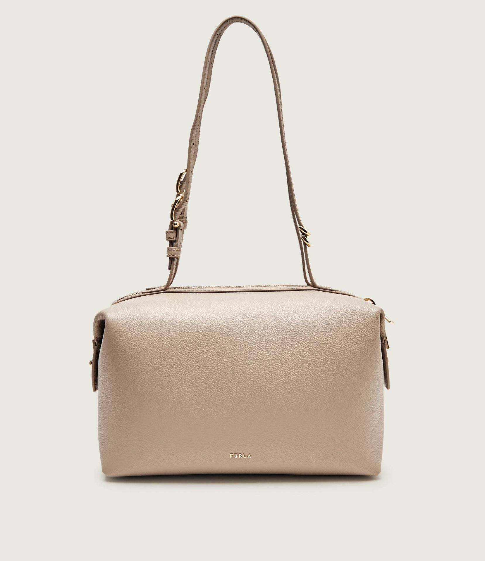 Furla Skórzana torebka na ramię FURLA DOUBLE