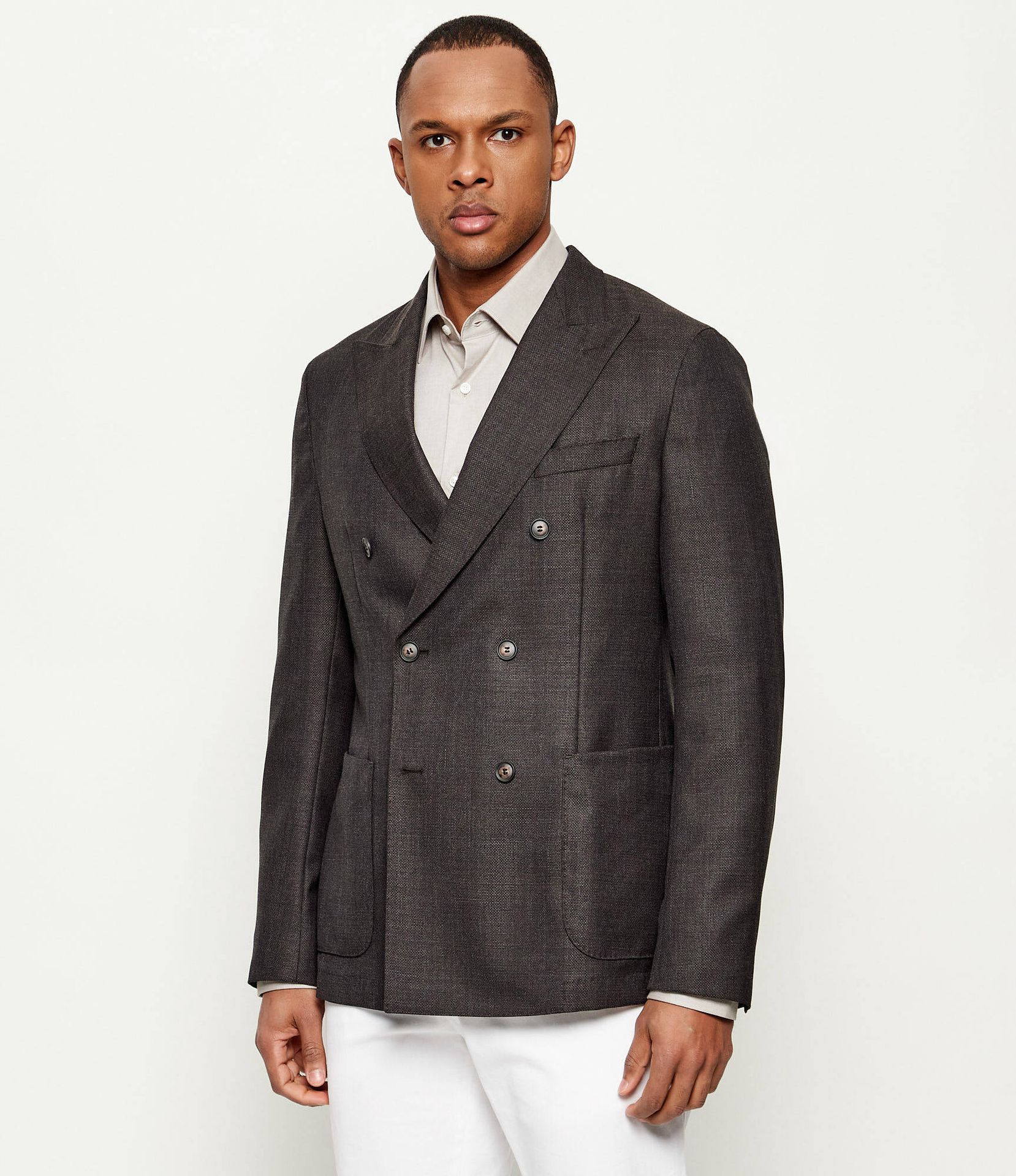 BOSS BLACK Wełniana marynarka C-Hanry-DB-262 Slim Fit