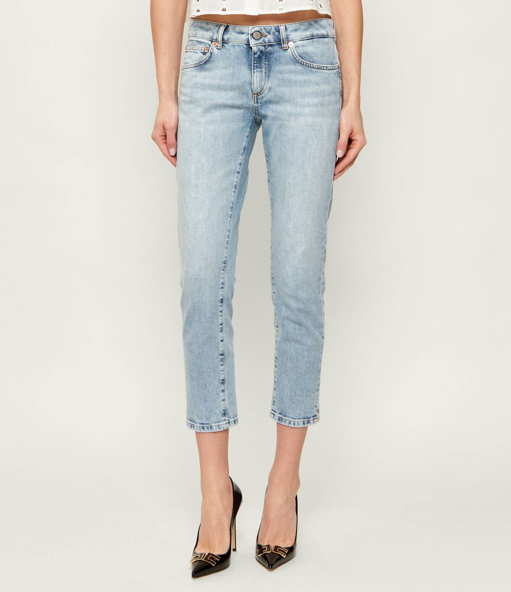 DONDUP - made in Italy Jeansy ROSE Slim Fit