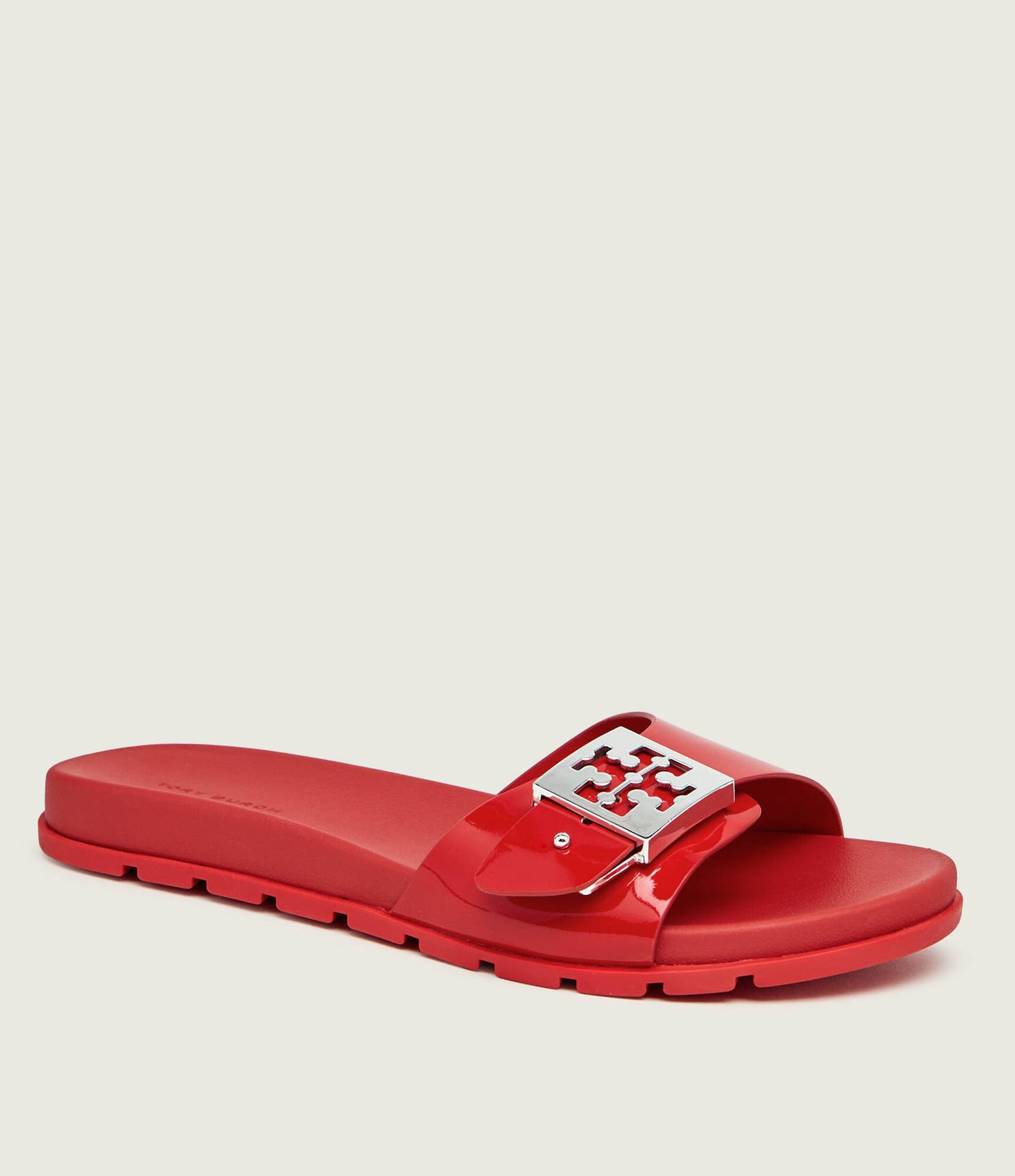 TORY BURCH Klapki MELLOW z dodatkiem skóry