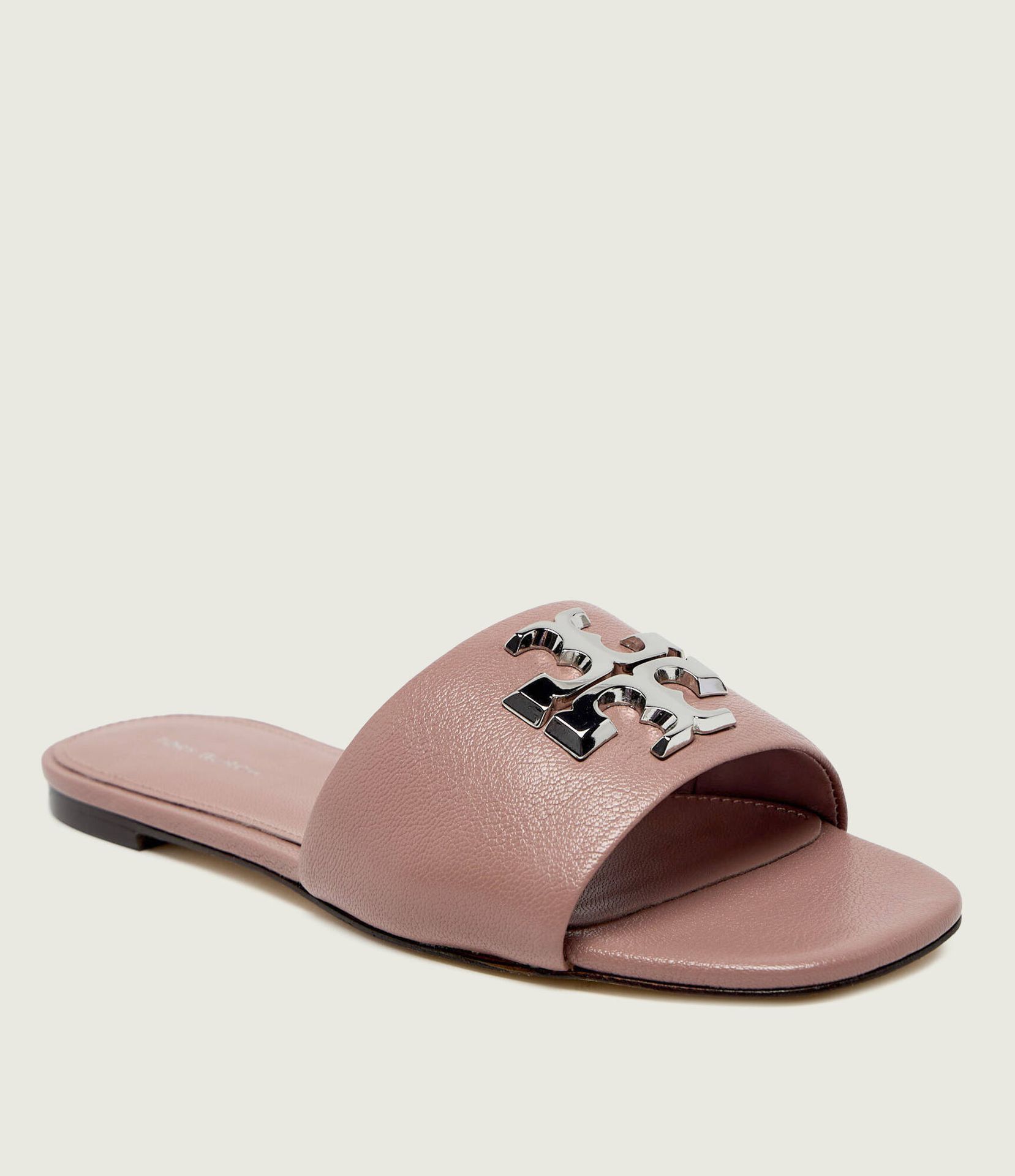 TORY BURCH Skórzane klapki ELEANOR