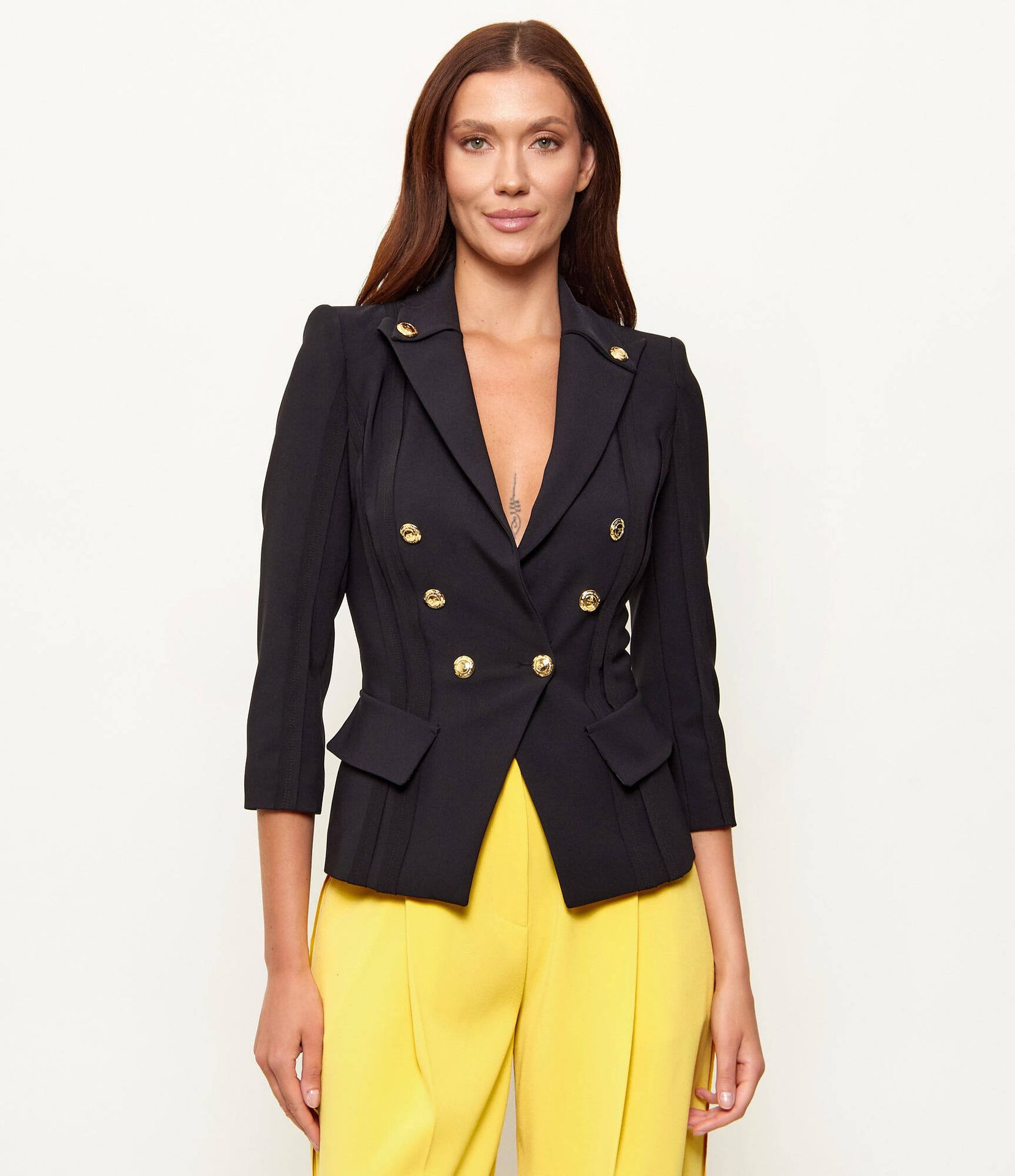Elisabetta Franchi Żakiet Slim Fit