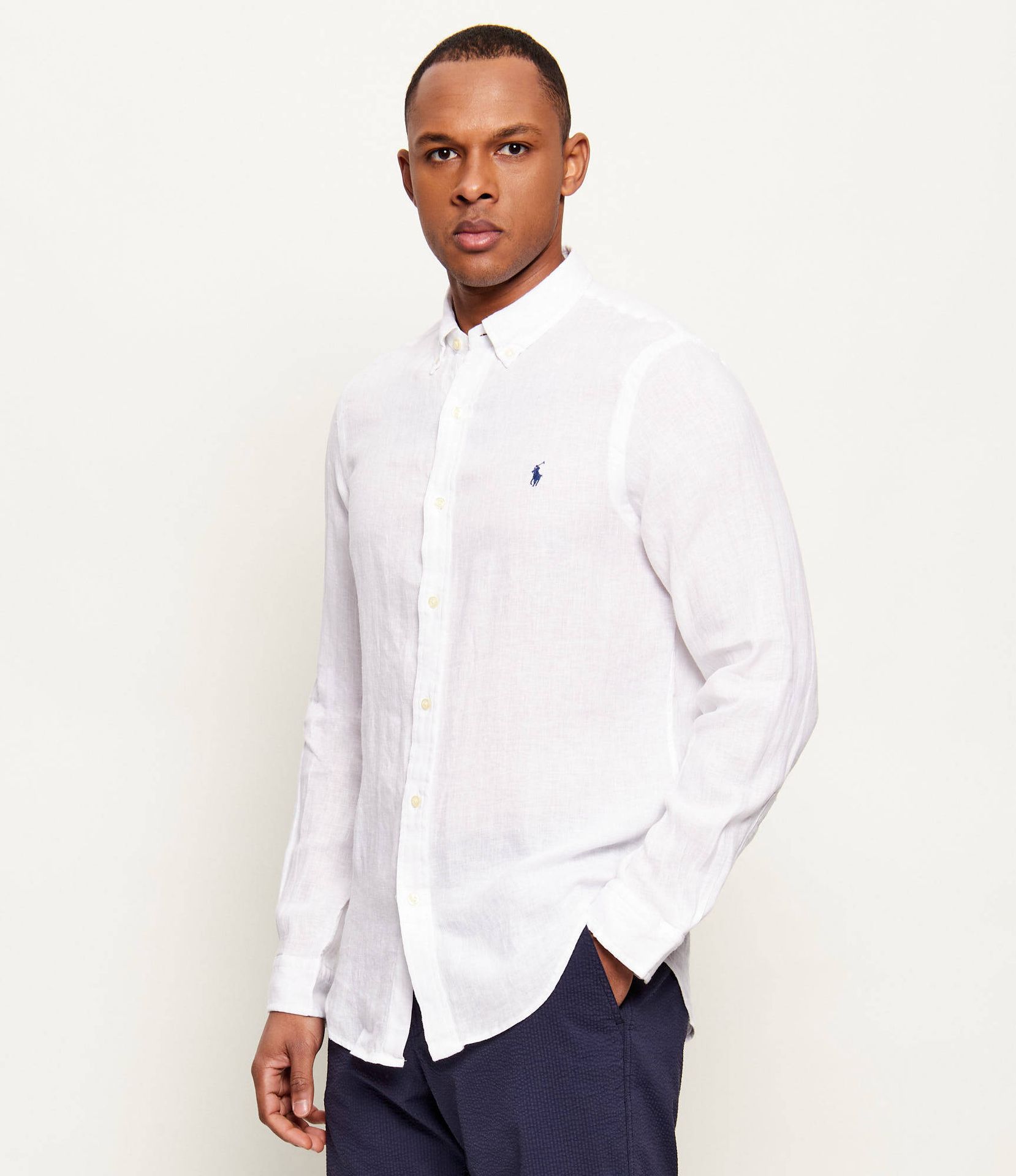 POLO RALPH LAUREN Lniana koszula Slim Fit