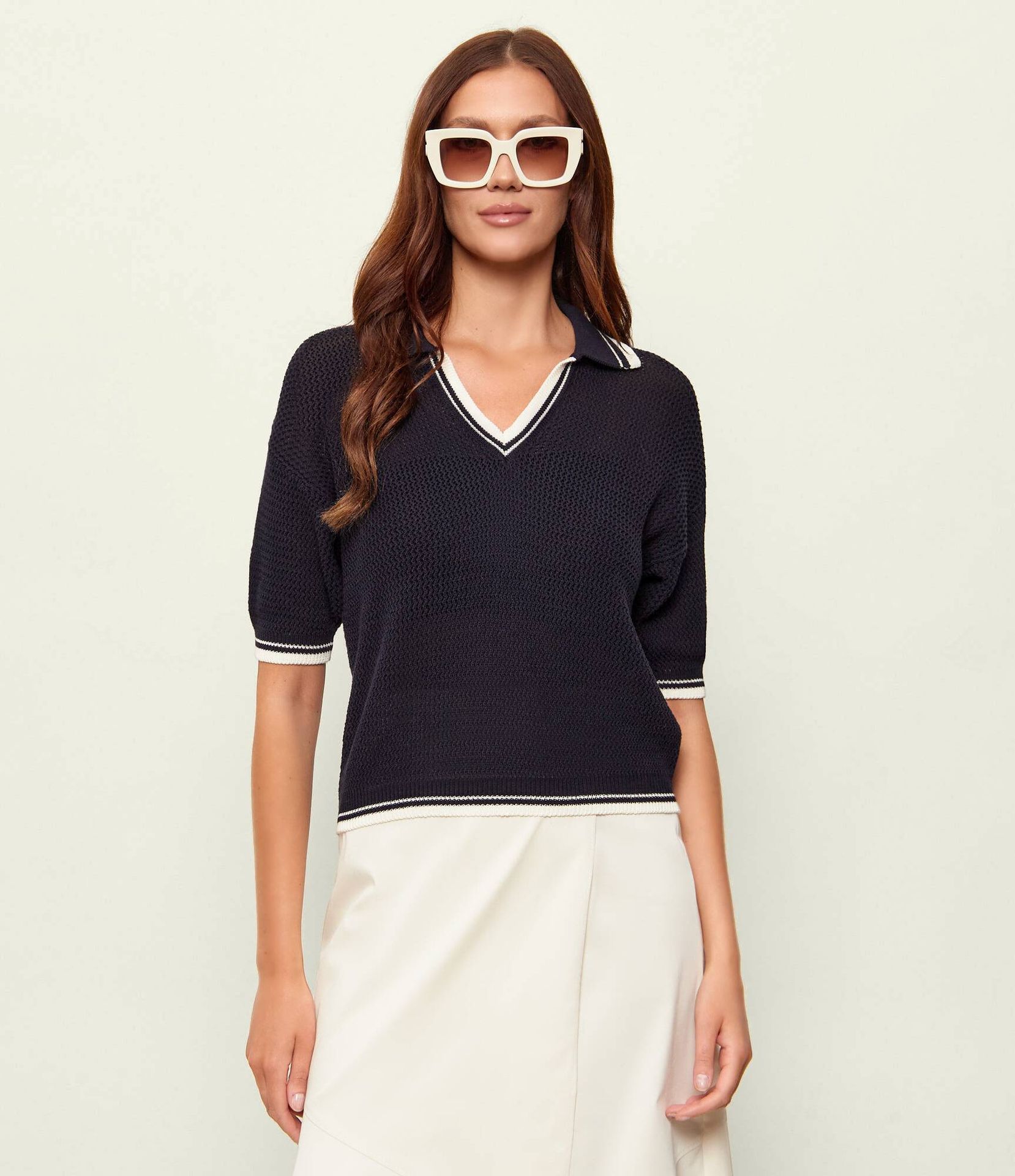 Marella SPORT Sweter MLSLEMBI Regular Fit