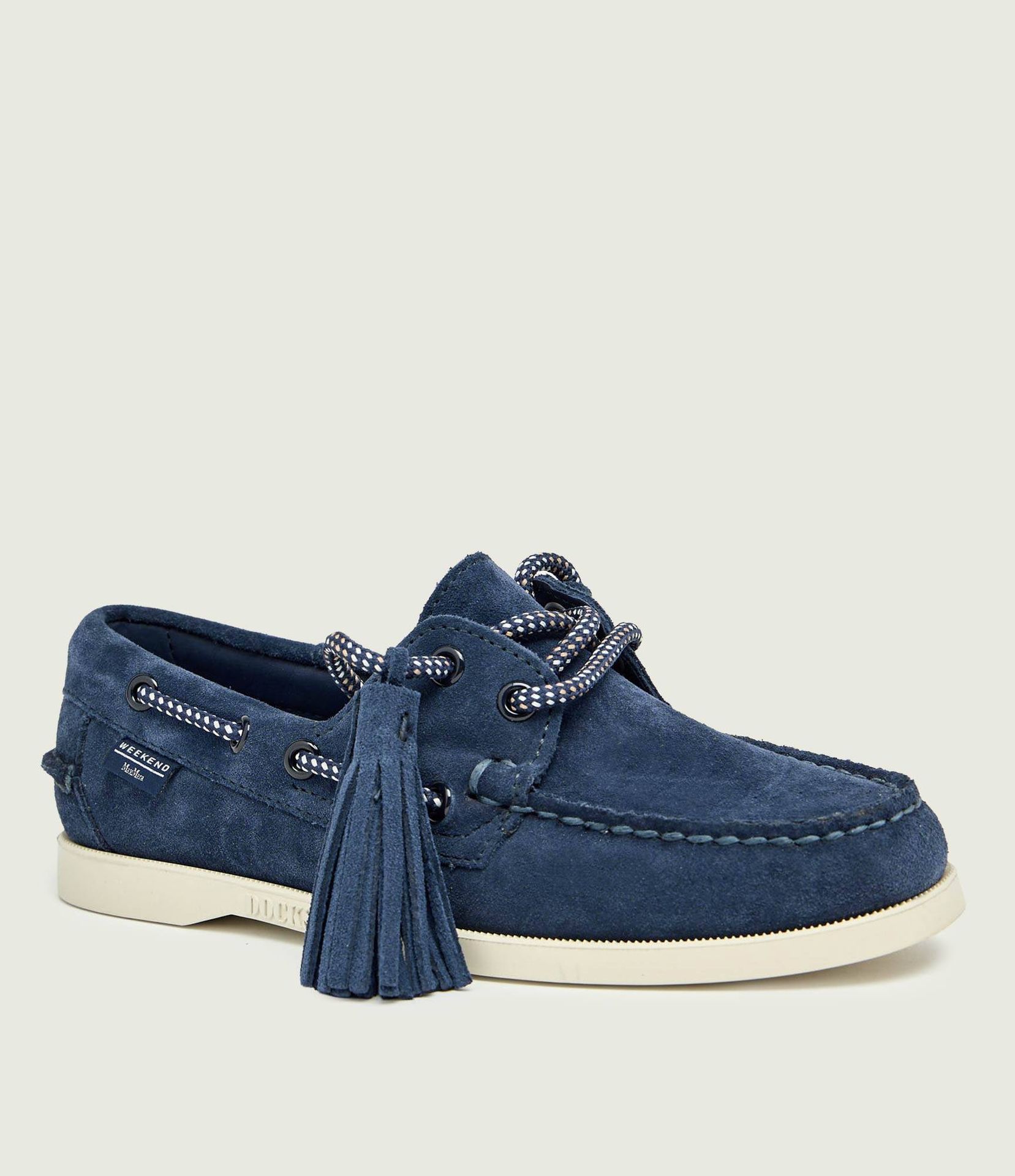 Weekend MaxMara Mokasyny WKADOCKSIDE zamsz
