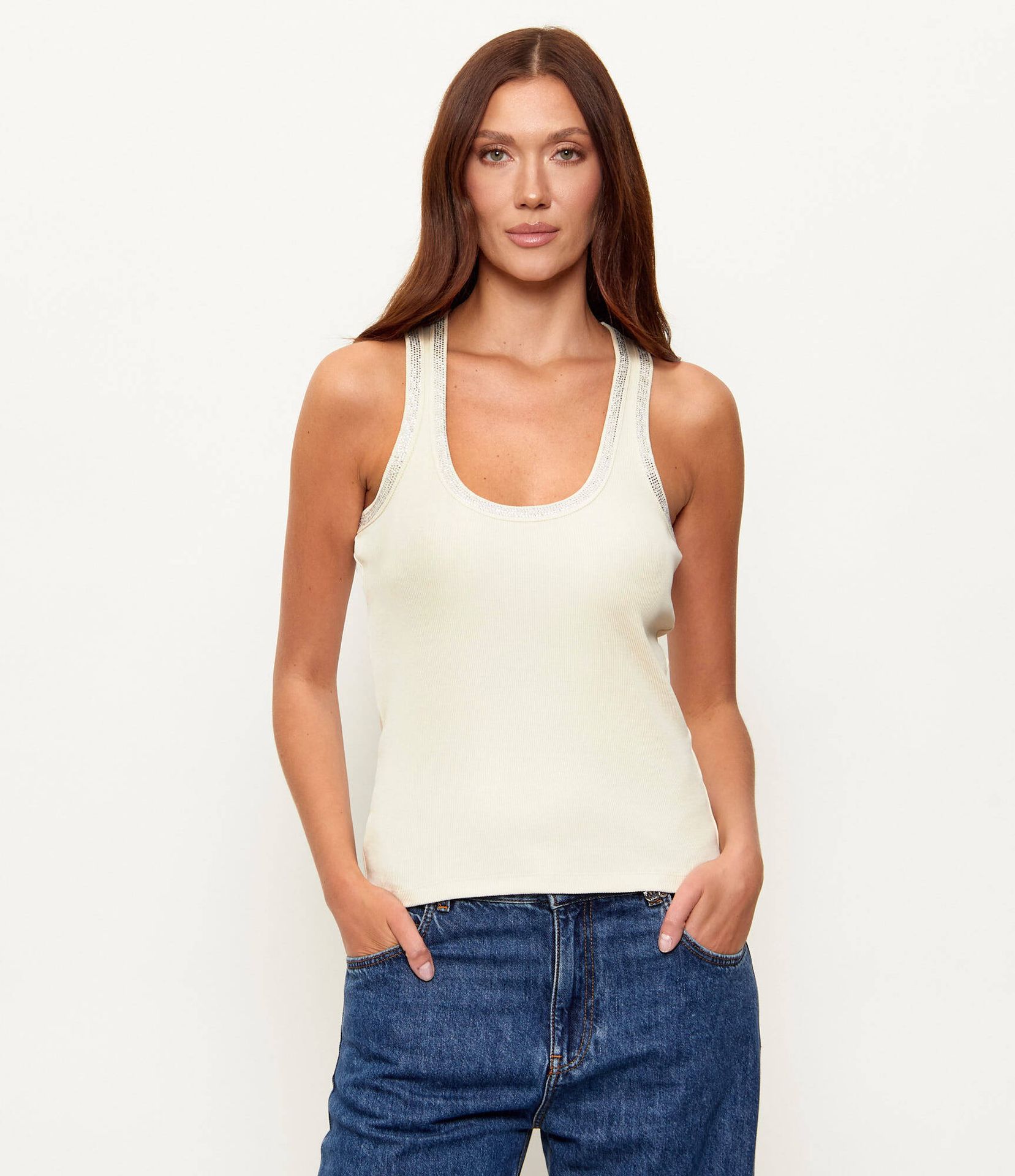 Patrizia Pepe Top Slim Fit