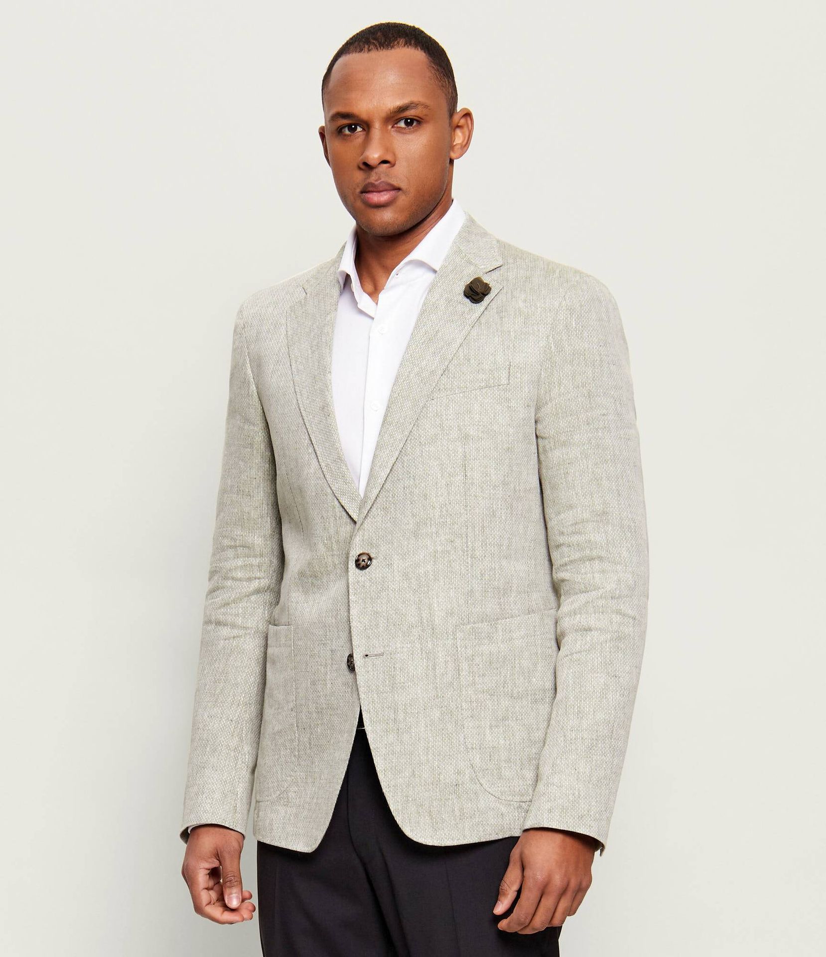 Joop! Lniana marynarka Hoverest Slim Fit