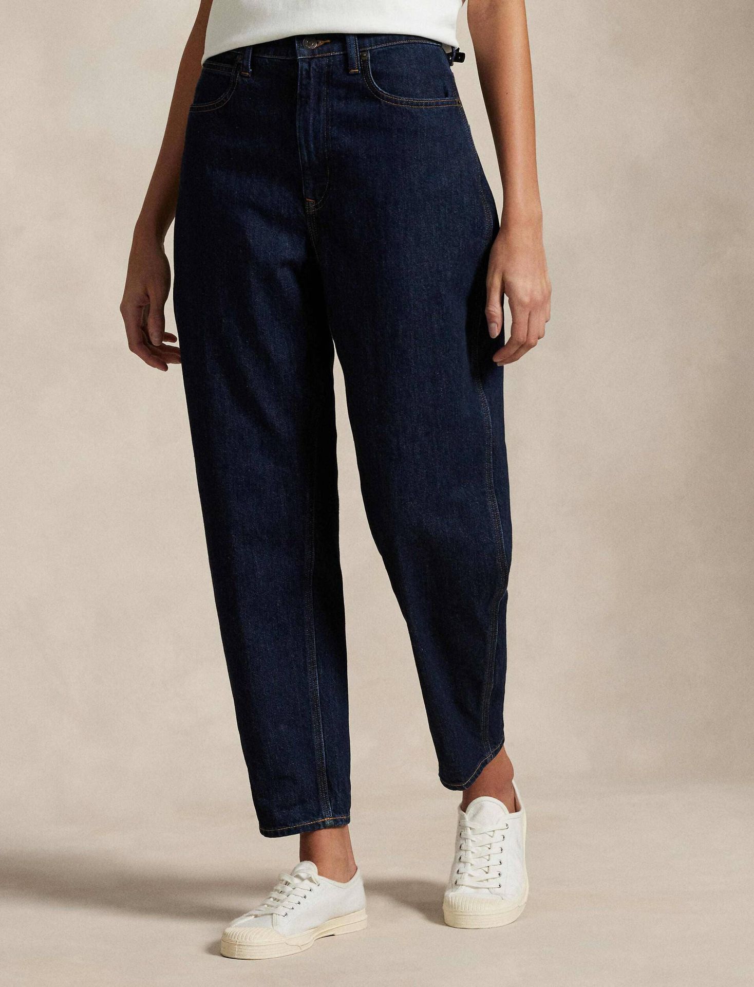 POLO RALPH LAUREN Jeansy Tapered fit high rise