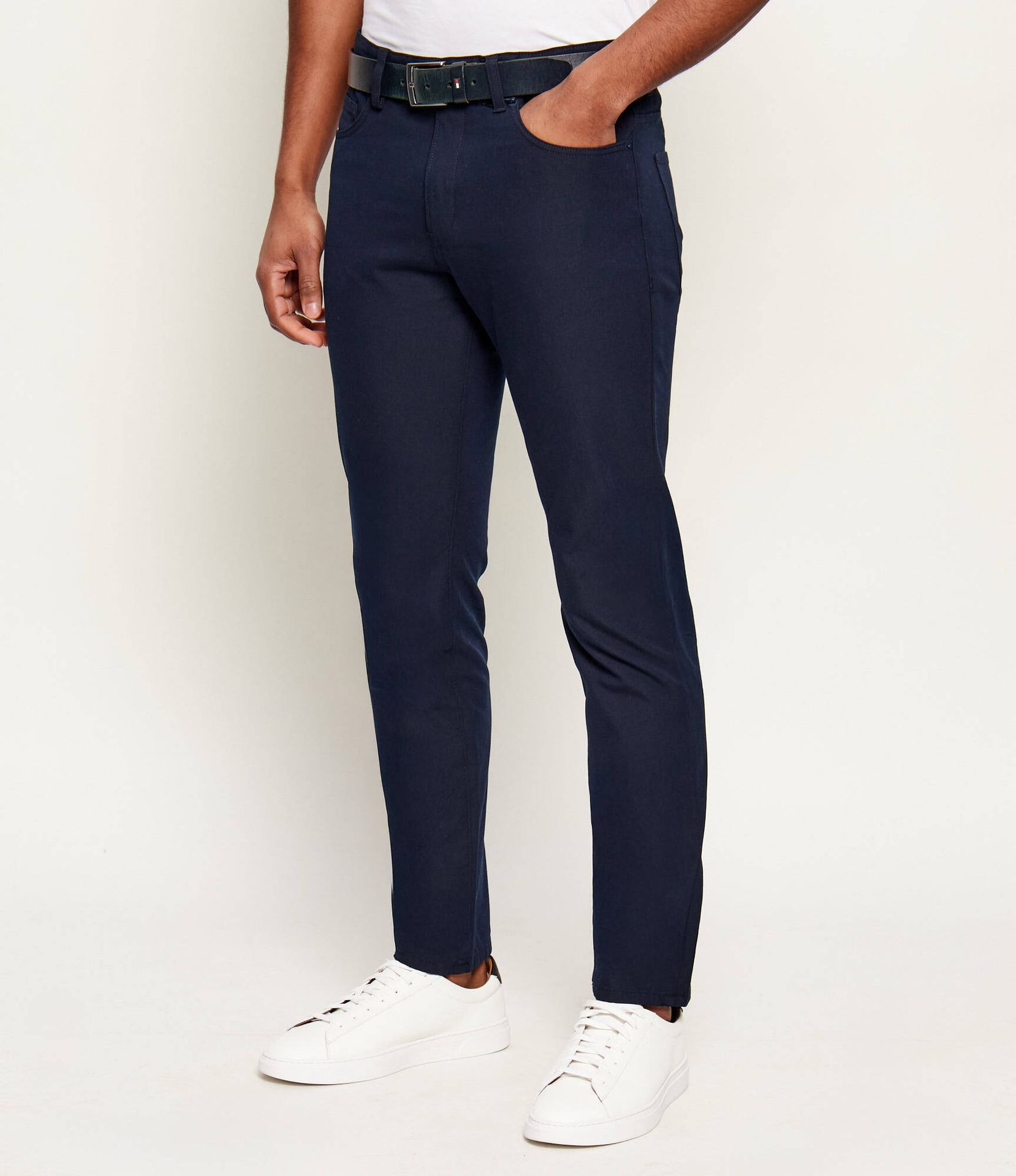 BOSS BLACK Spodnie chino P-Delaware5 Slim Fit