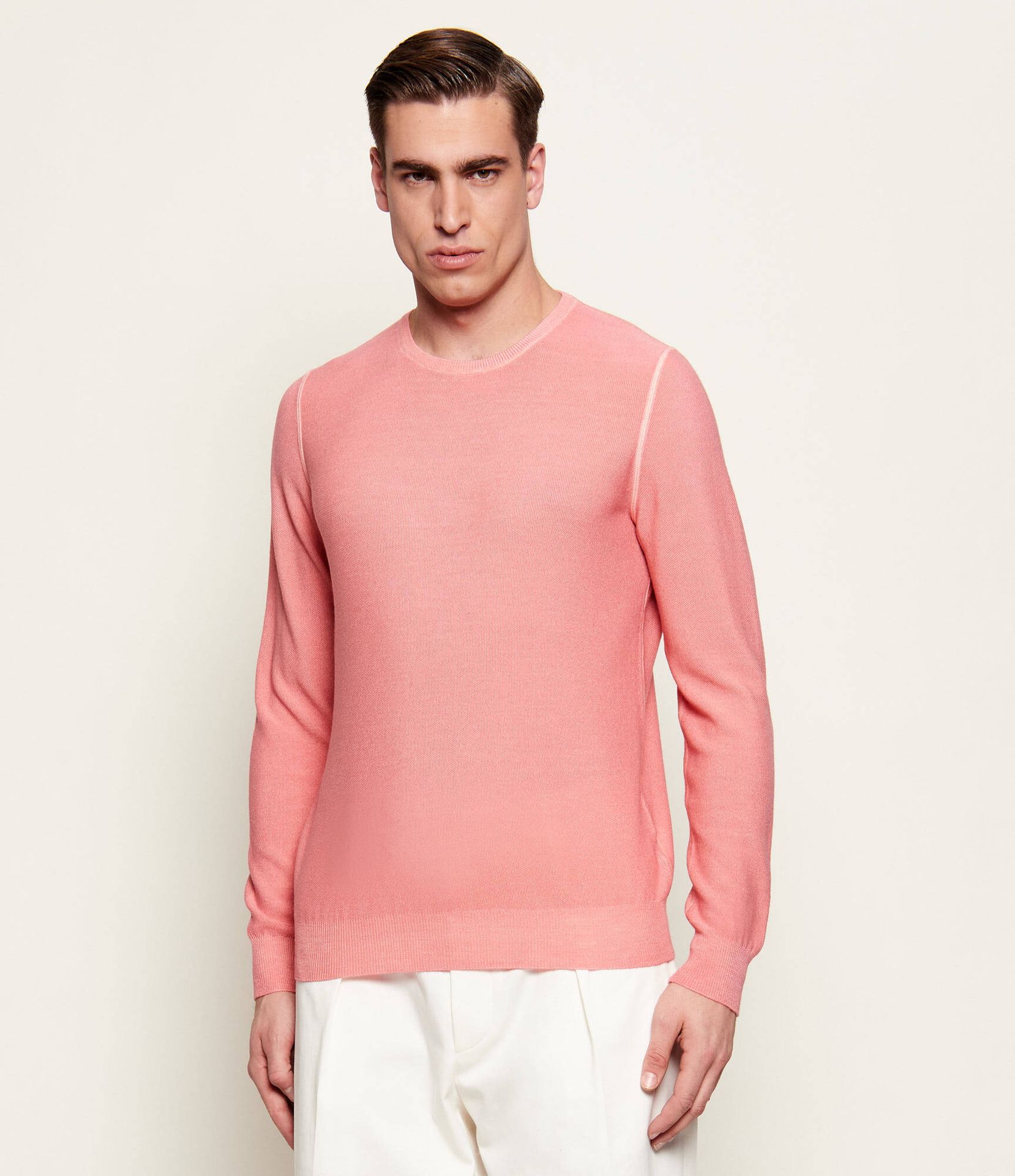 Gran Sasso Wełniany sweter Regular Fit