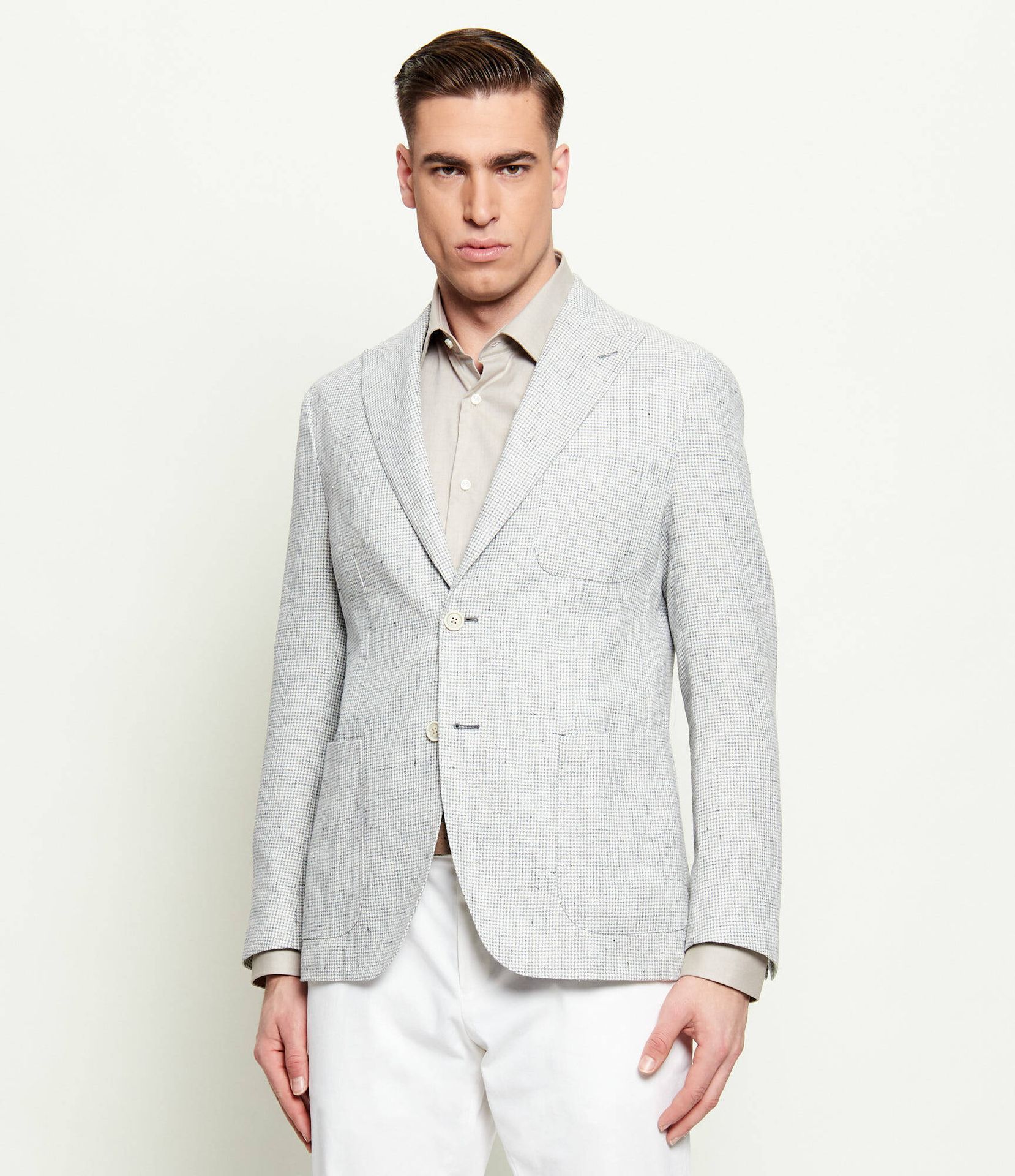 Eleventy Lniana marynarka Regular Fit