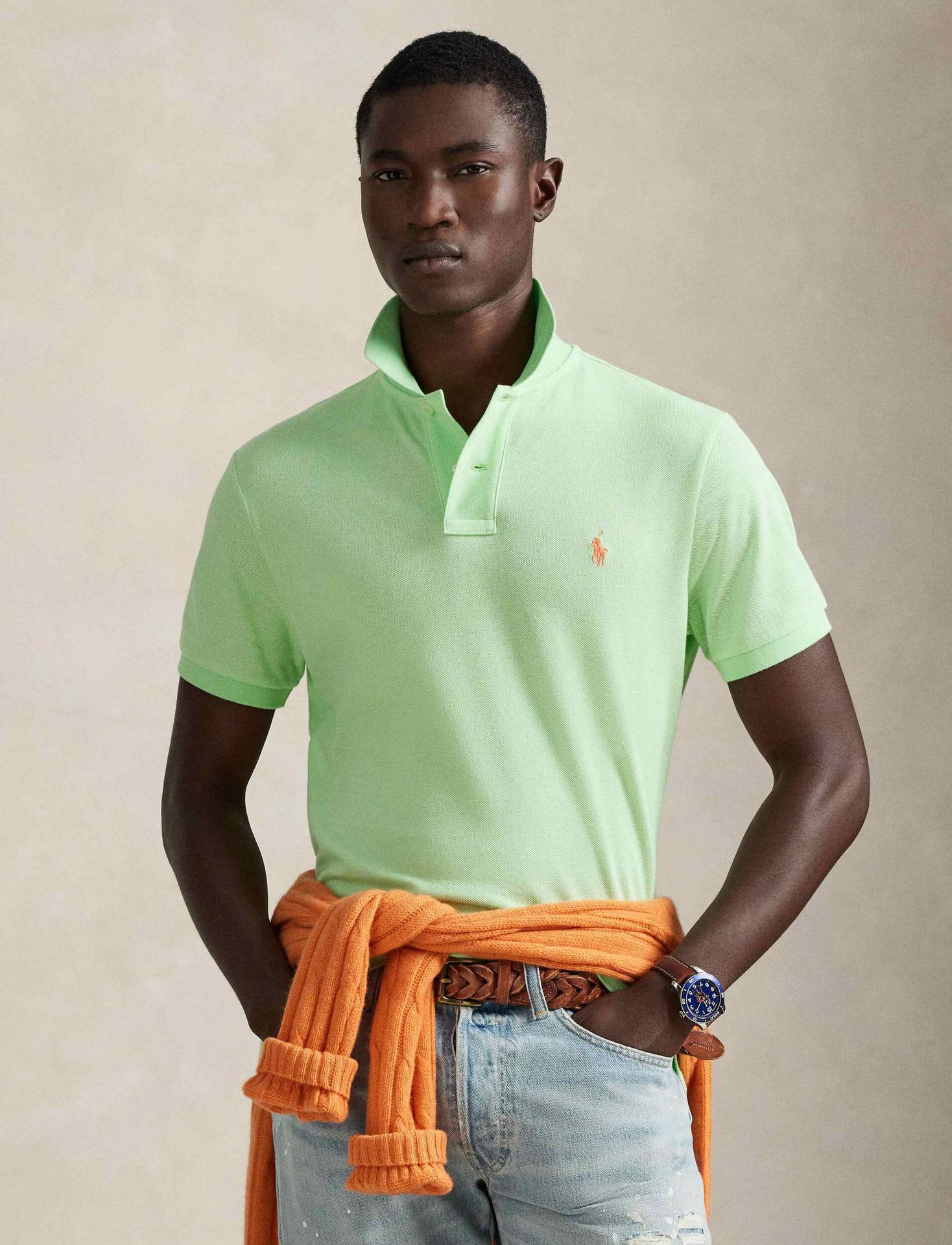 POLO RALPH LAUREN Polo Slim Fit pique